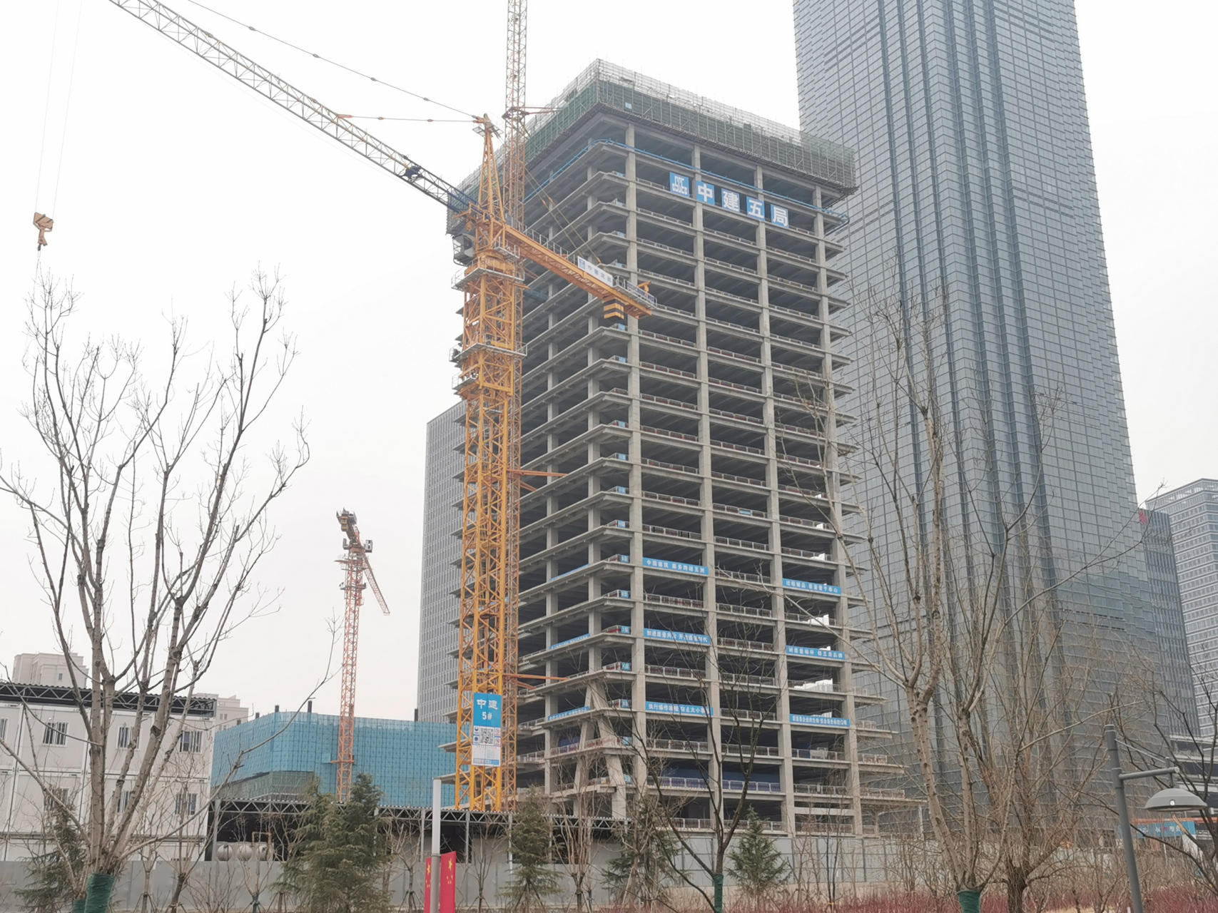 326米中信泰富超高层项目最新建设进展来了!