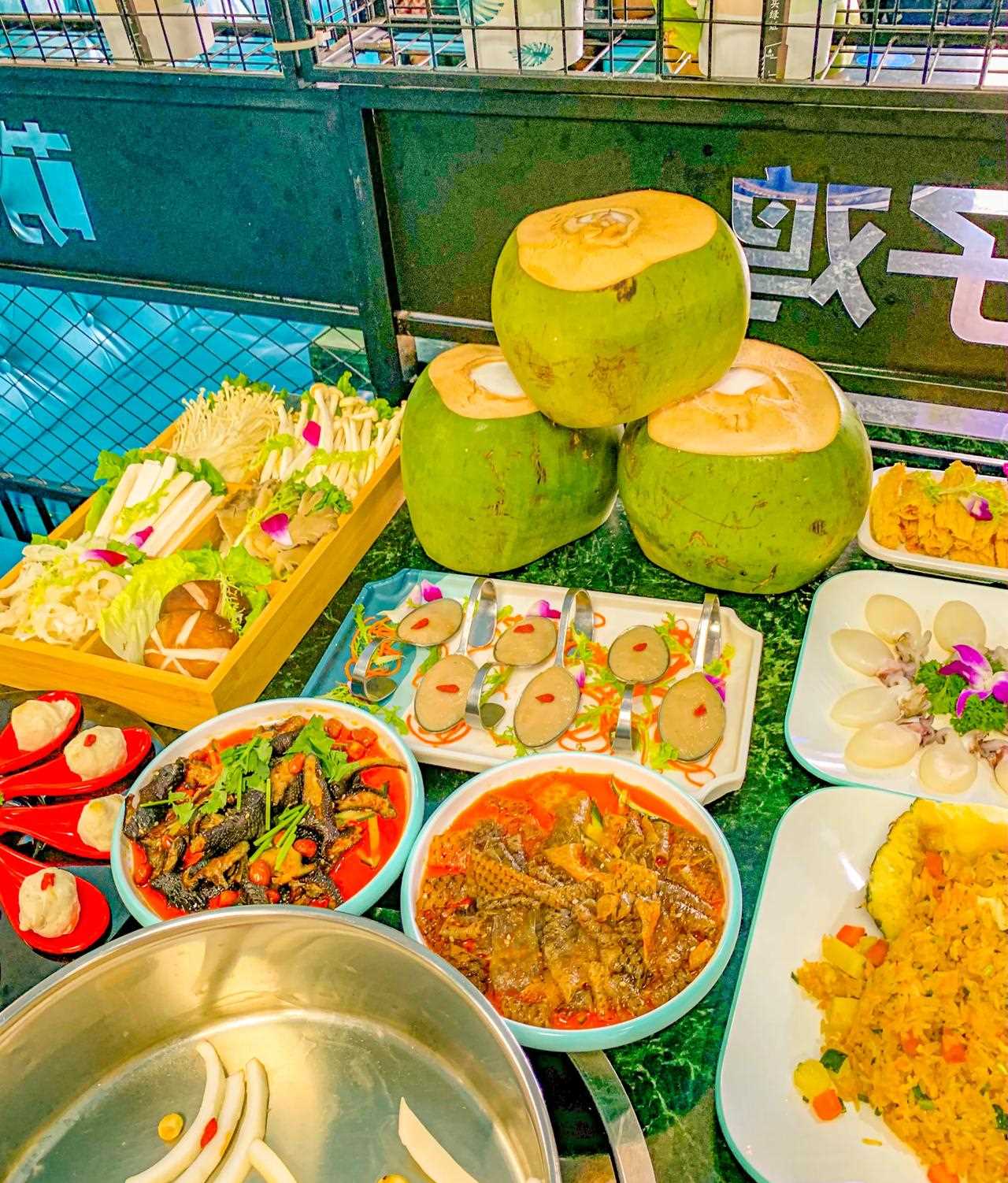三亚探店‖赏心悦目萌哒哒椰子鸡