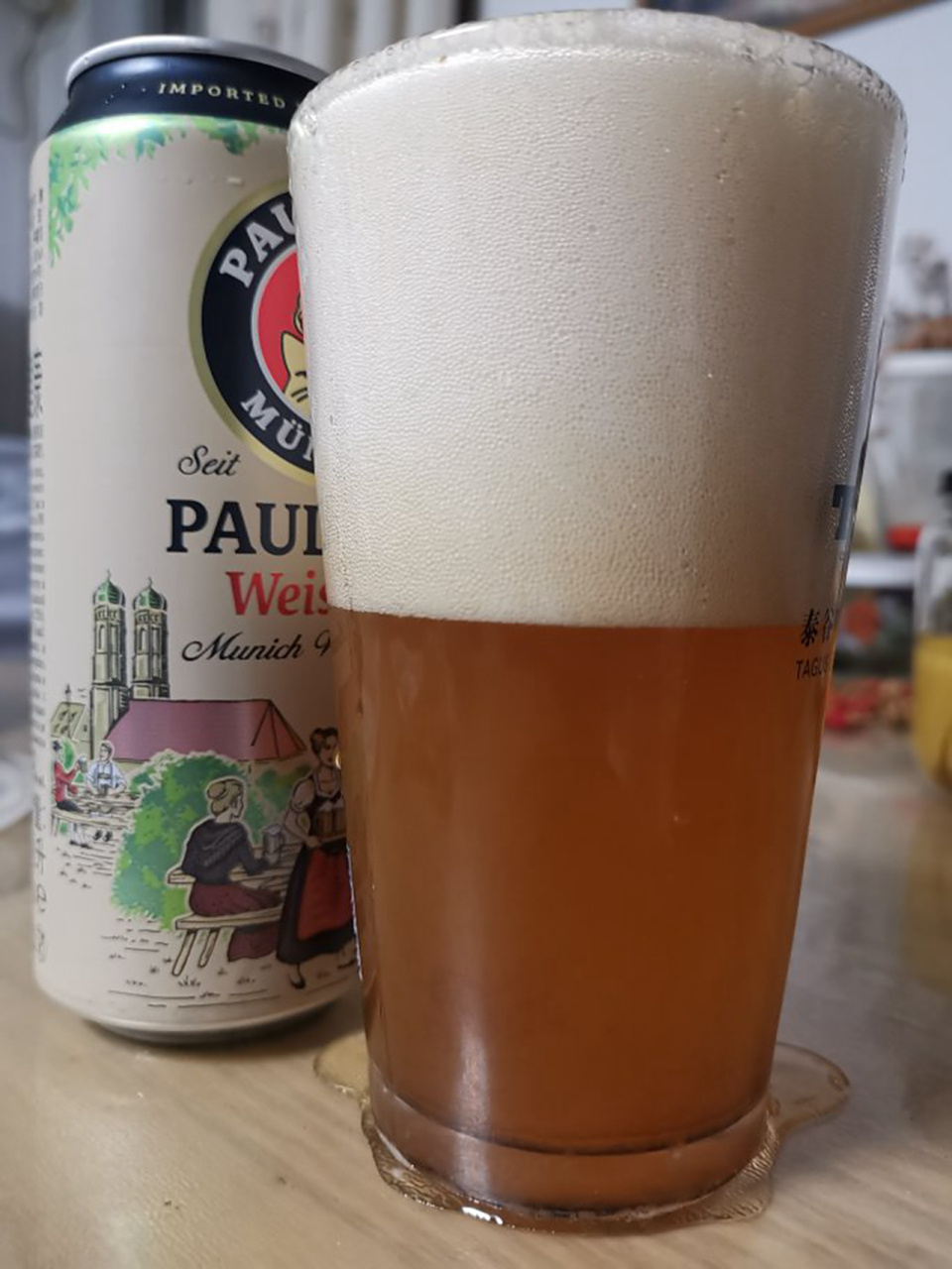 夏日来临又囤一箱保拉纳柏龙德式小麦白啤酒,这是一款来自德国慕尼黑