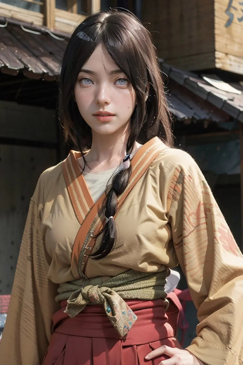 《火影忍者》日向花火.