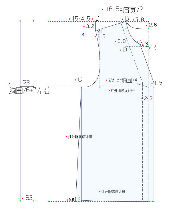 春夏女衬衣t恤小衫裁剪图分享,衬衫制版图纸样板打版教程,零基础自学