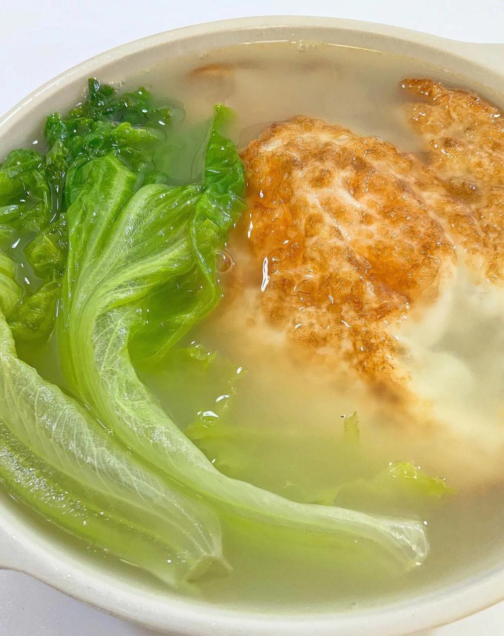 今日份生菜鸡蛋汤来咯!