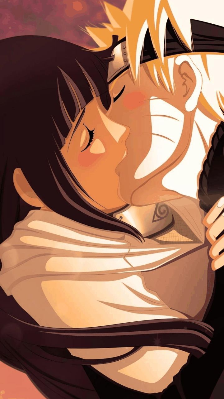 gif创作人# 情人节,来自鸣人和雏田的甜蜜狗粮!好腻!