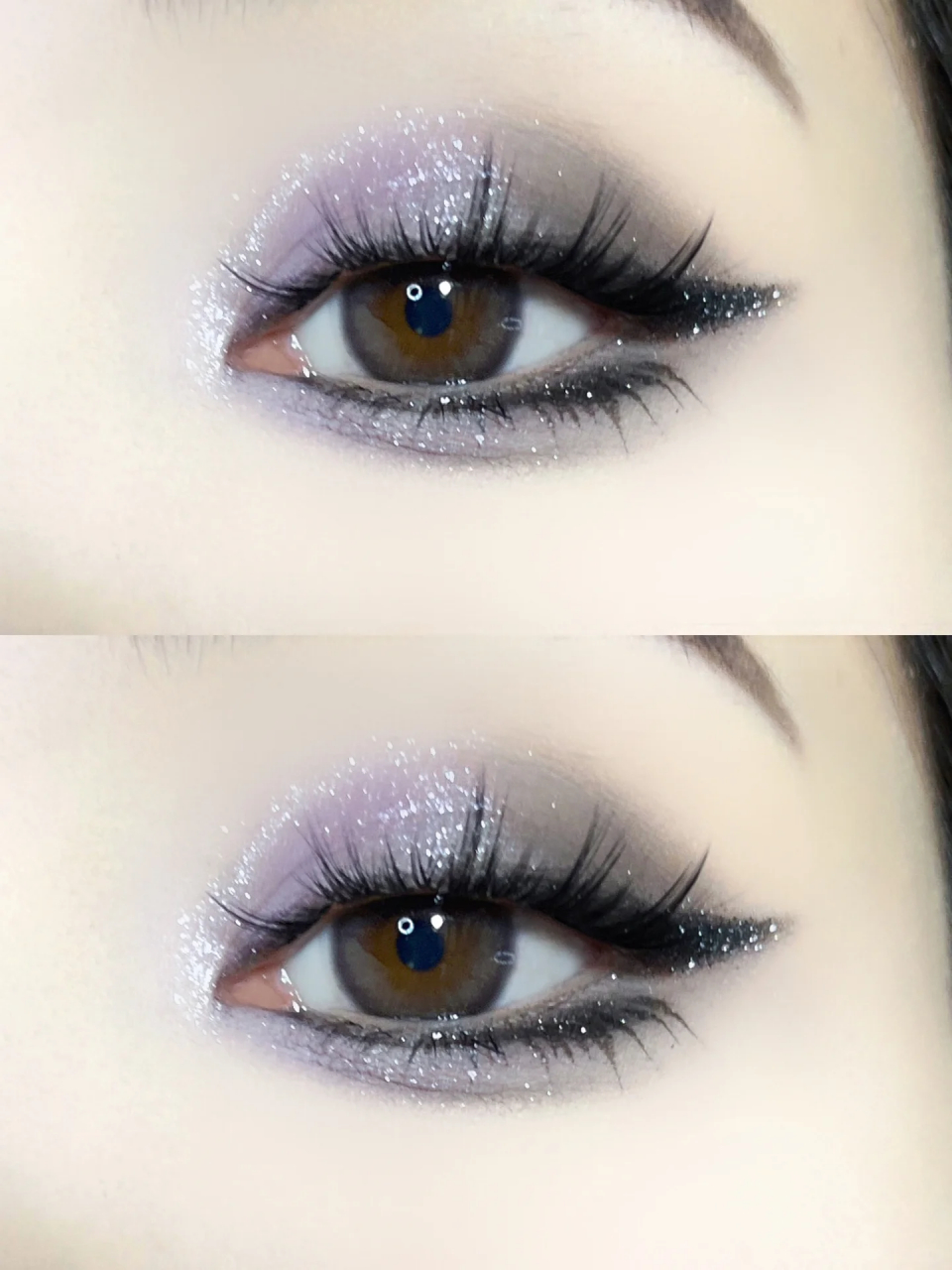 紫灰清冷感~奶油香芋紫小烟熏眼妆教程 清冷又甜酷的小烟熏眼妆 这盘