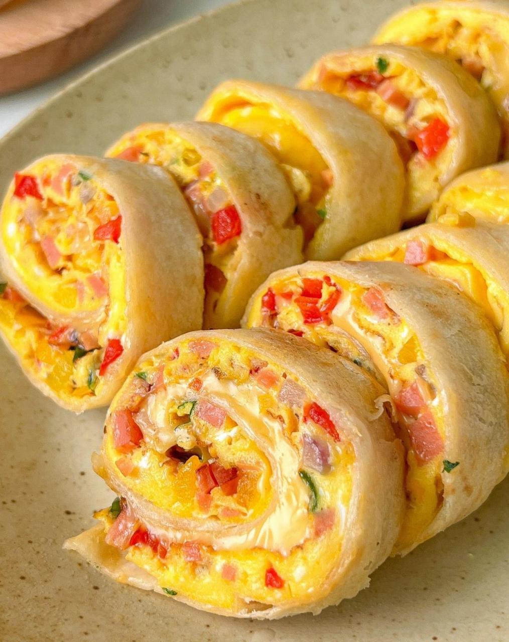 低卡饱腹|芝士蔬菜鸡蛋卷饼|巨简单都快去做上班族快手减脂早餐,可以