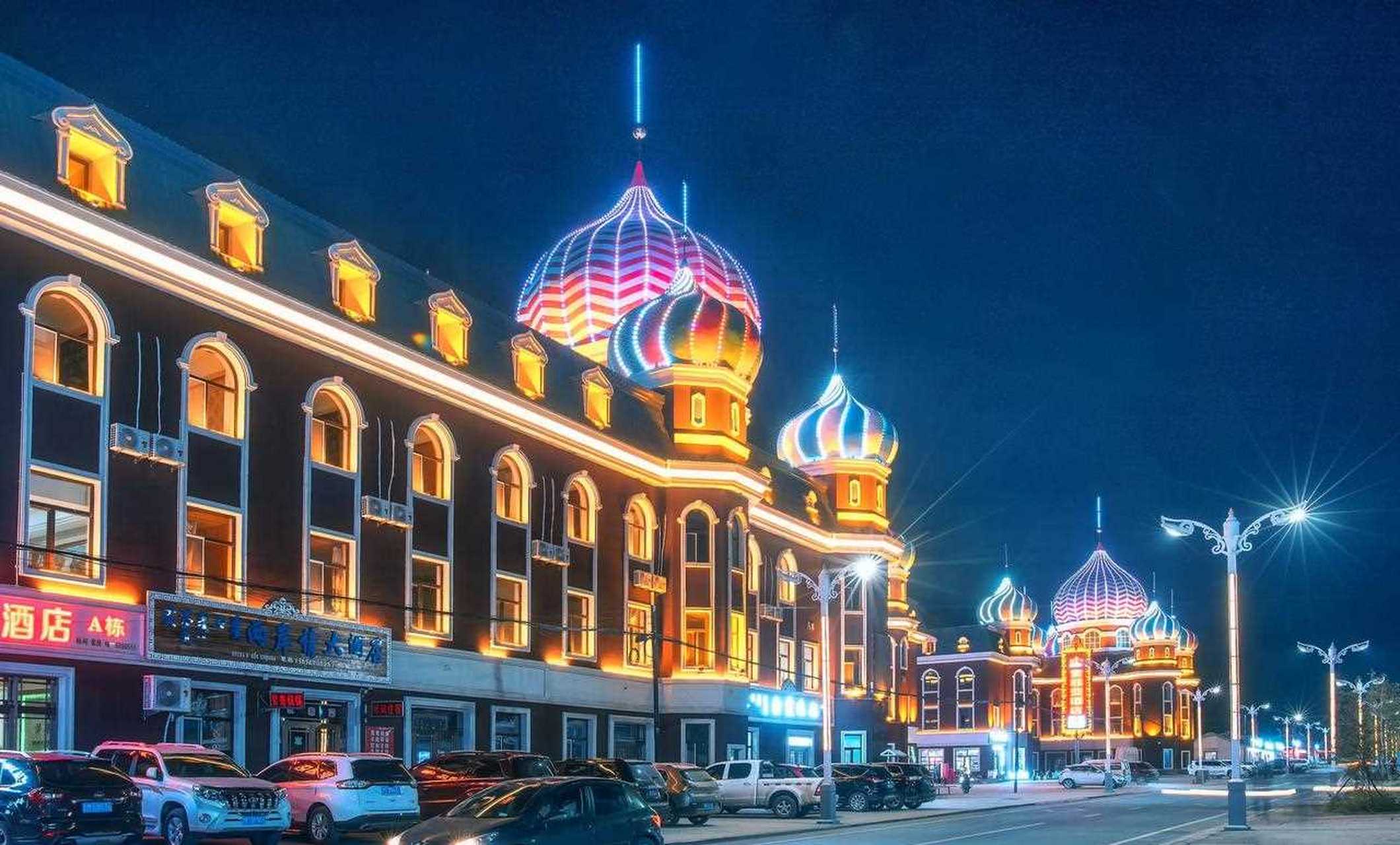 室韦小镇位于内蒙古呼伦贝尔市额尔古纳市的北端,与俄罗斯隔河相望