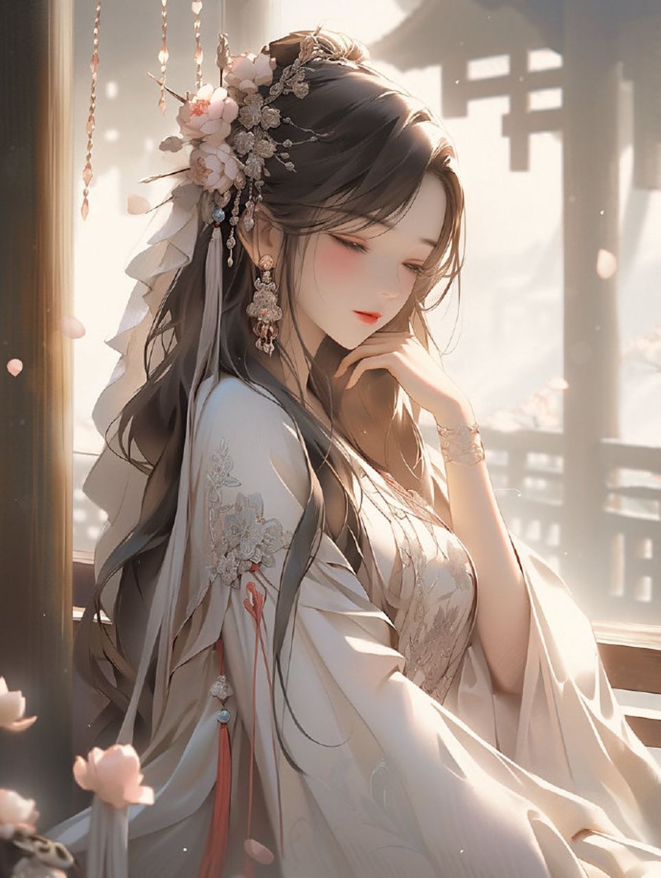 淡雅古风女生头像 676767