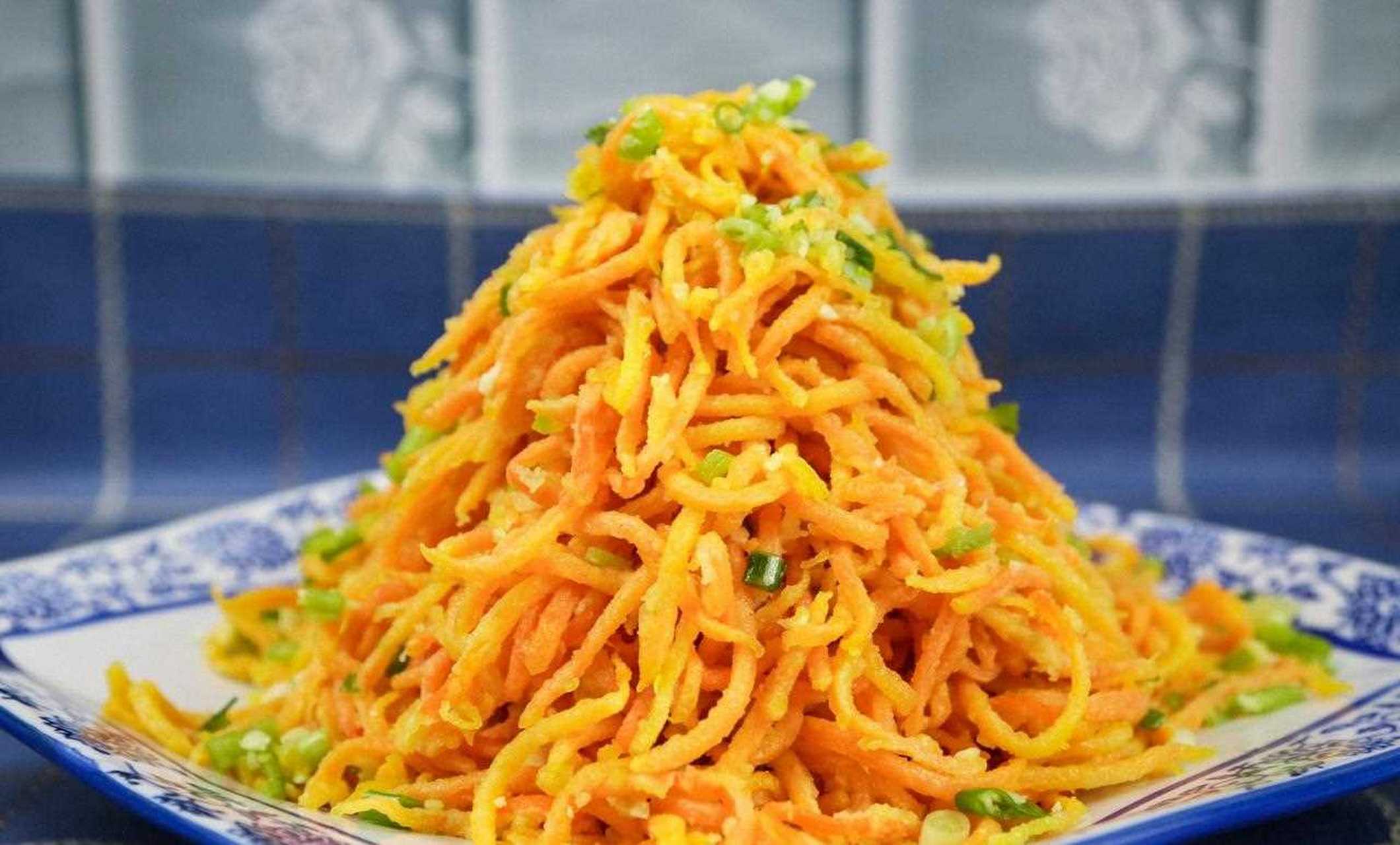 分享一道粉蒸胡萝卜丝的做法,不粘不坨,软糯香甜,观看详细视频请点击