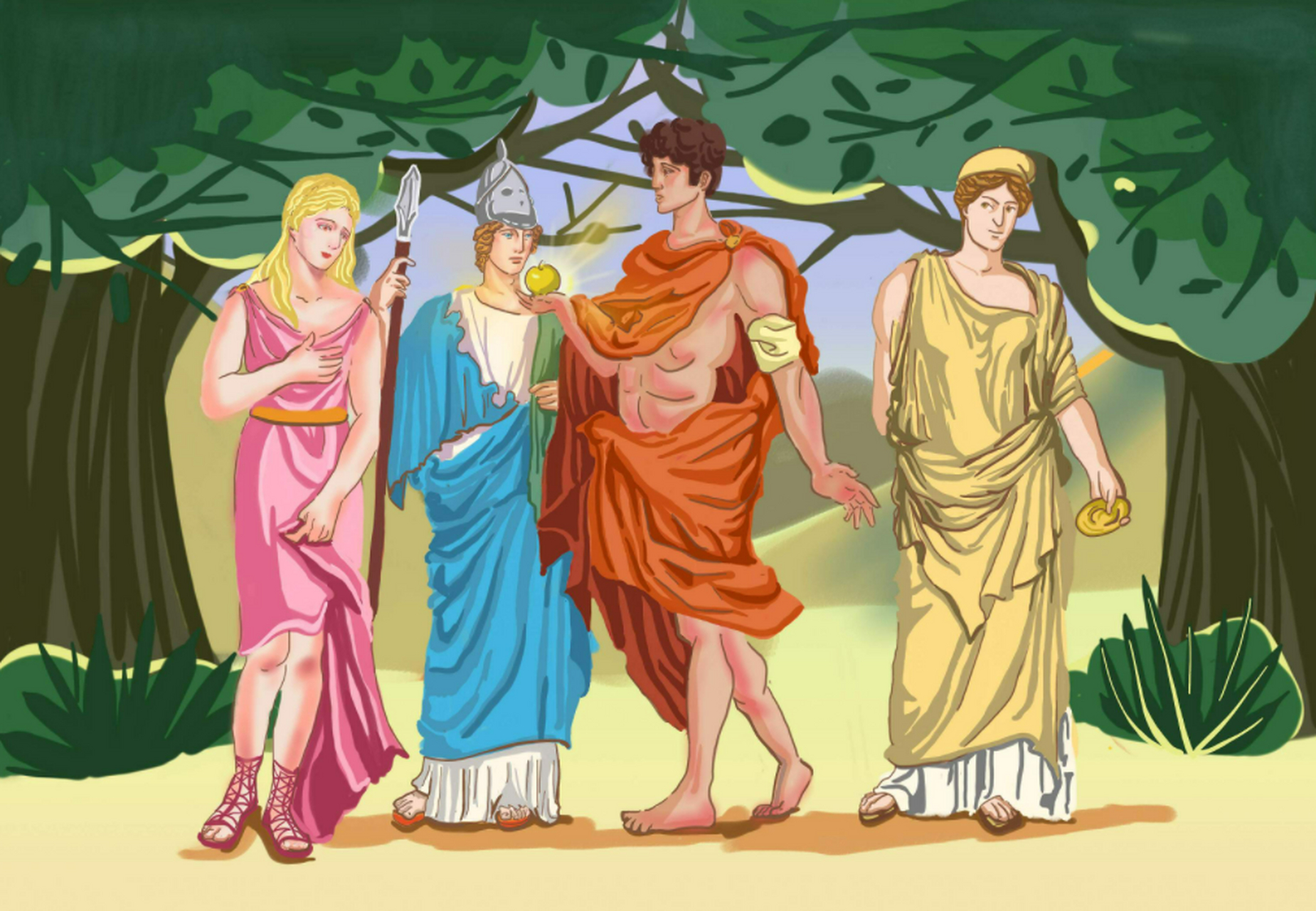 黑绘风格出现较早,画家先勾画出人物的轮廓,用黑色颜料涂满,最后用