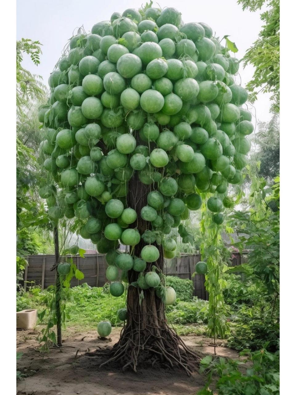 这西瓜树不会是真的吧[啊]