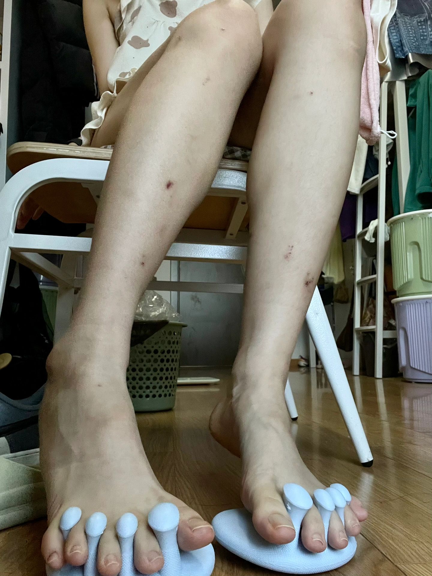 瘦不下来的大腿 我真服了