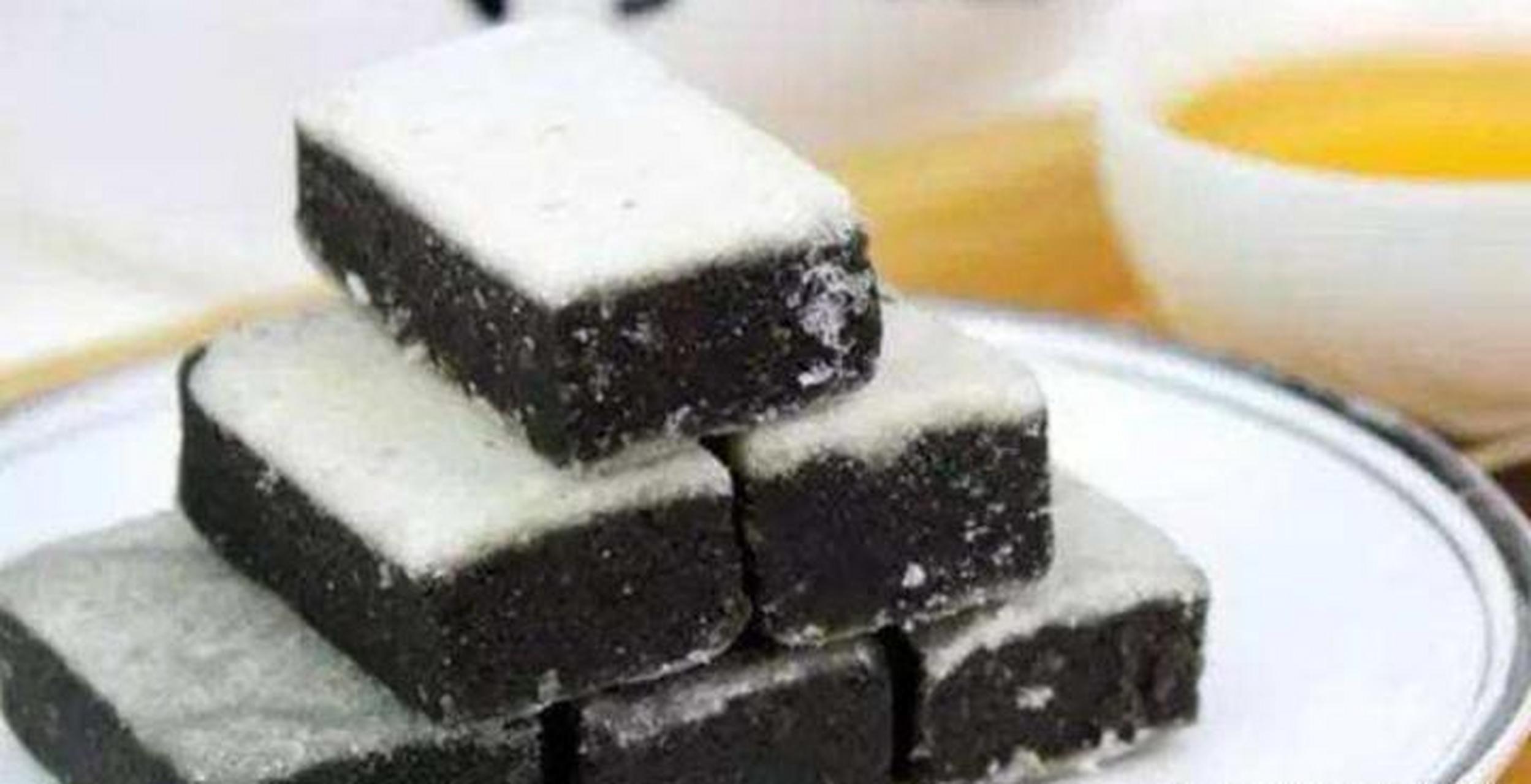 仁寿张五芝麻糕是四川一家具有悠久历史的芝麻糕字号,其糕点具有膏质