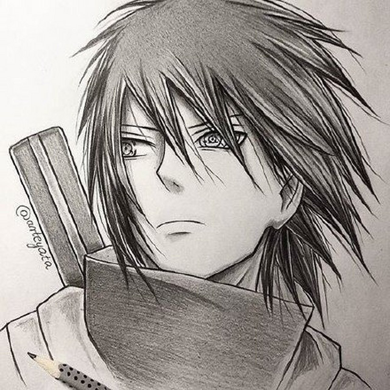 波兰画师arteyata笔下的火影作品,超赞 #火影忍者