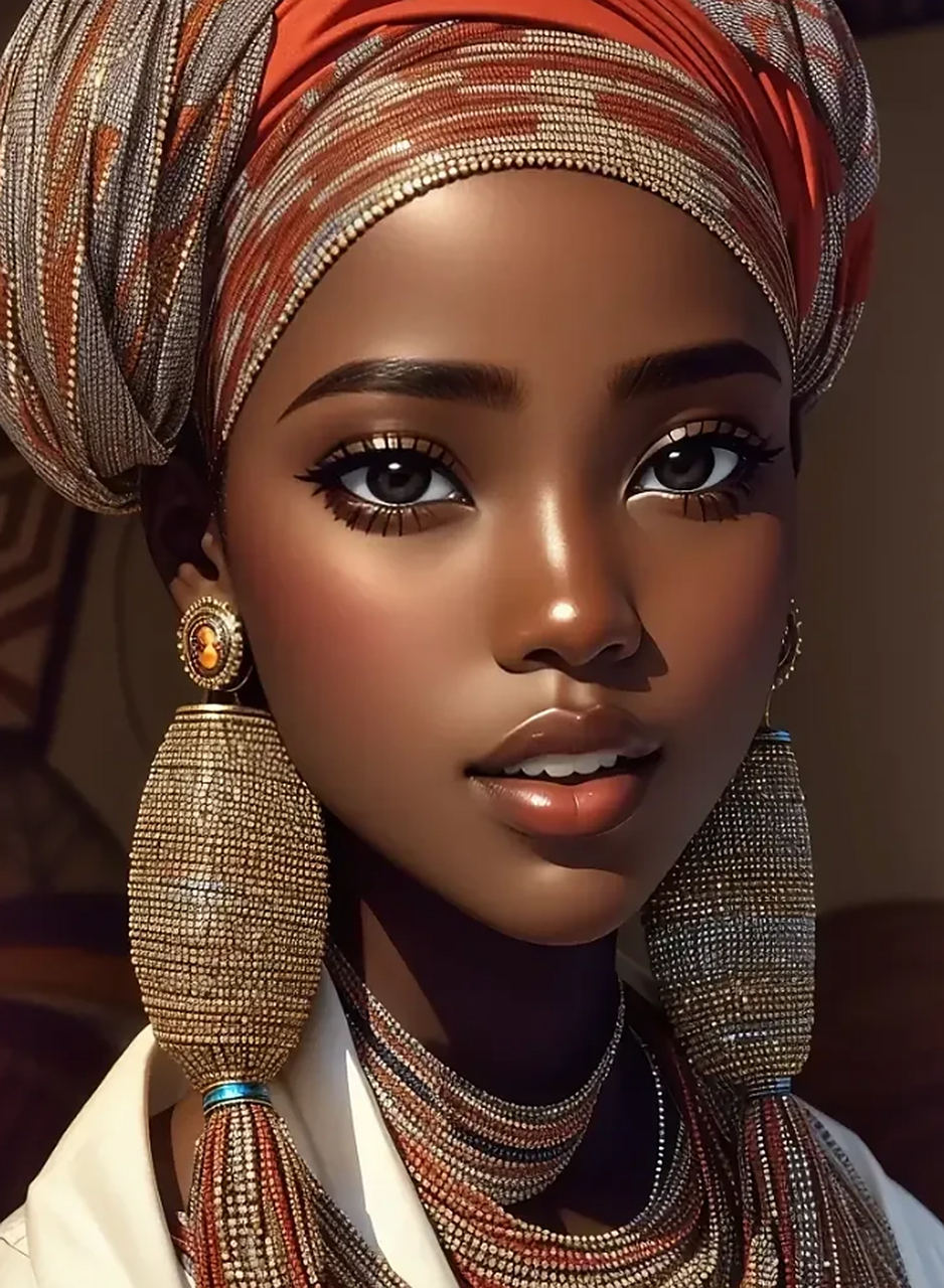 大家觉得这个黑人美女漂亮吗,我觉得她太美了.