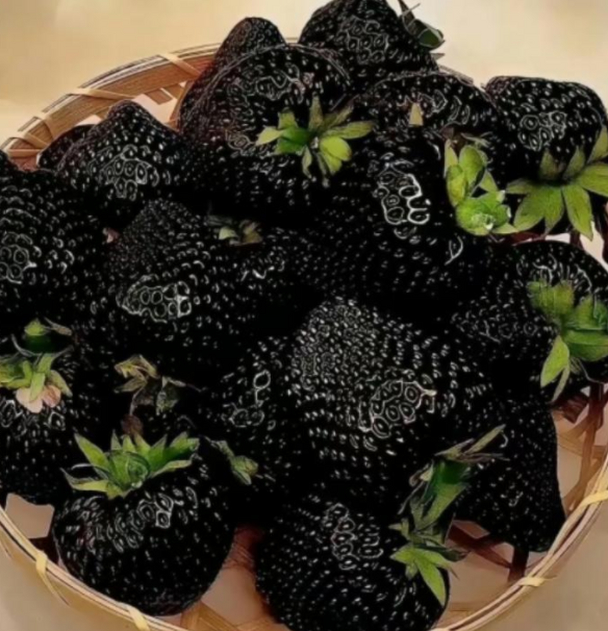 黑色的草莓谁吃过,一百块钱能买一斤吗?