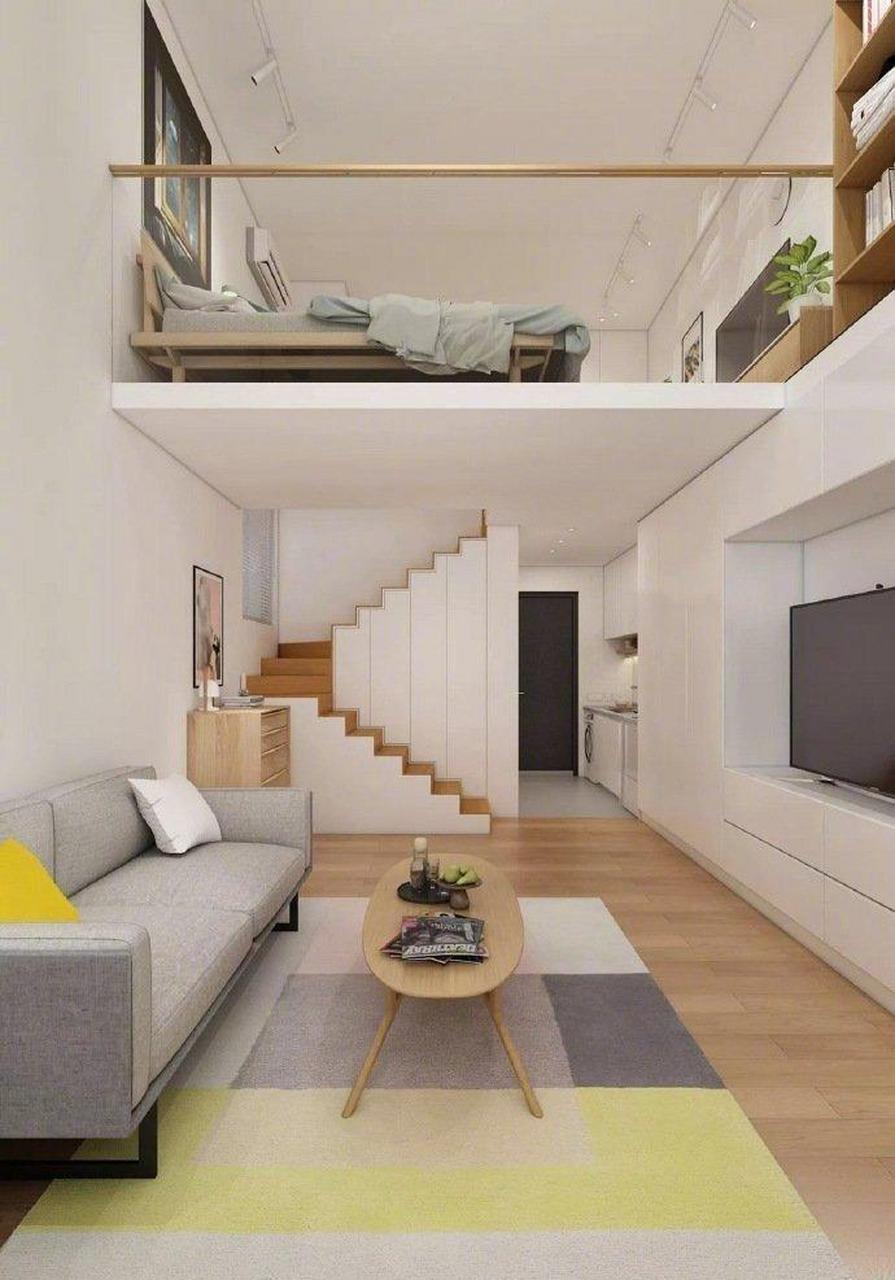 原木色调的小复式,家的感觉  你喜欢这样的装修吗?喜欢点个赞吧.