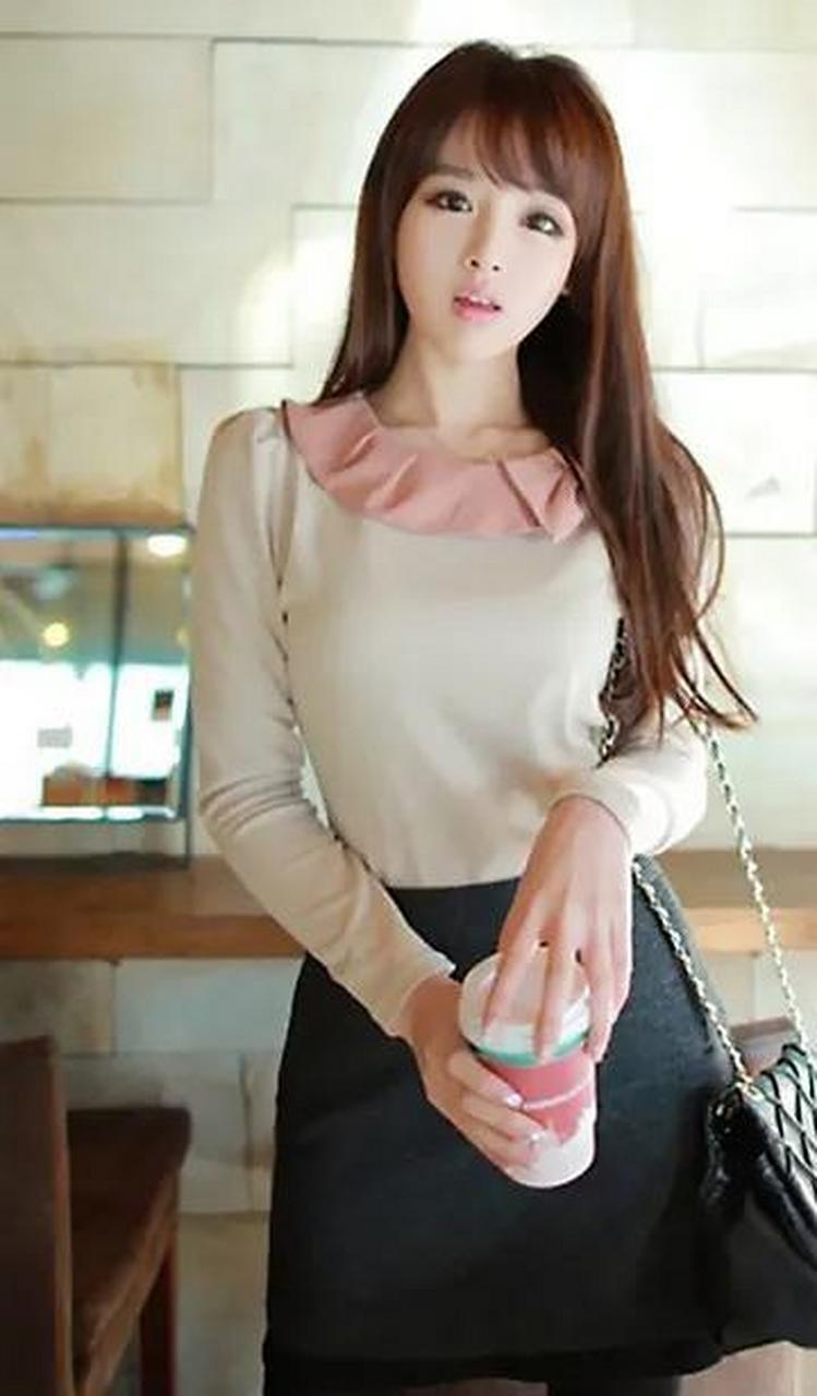 清纯可爱的韩国美女金信英