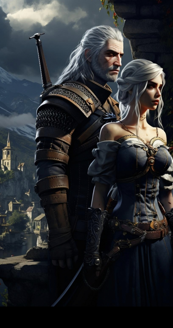 《巫师3》人物高清图片,你喜欢谁?#双十一嗨购指南