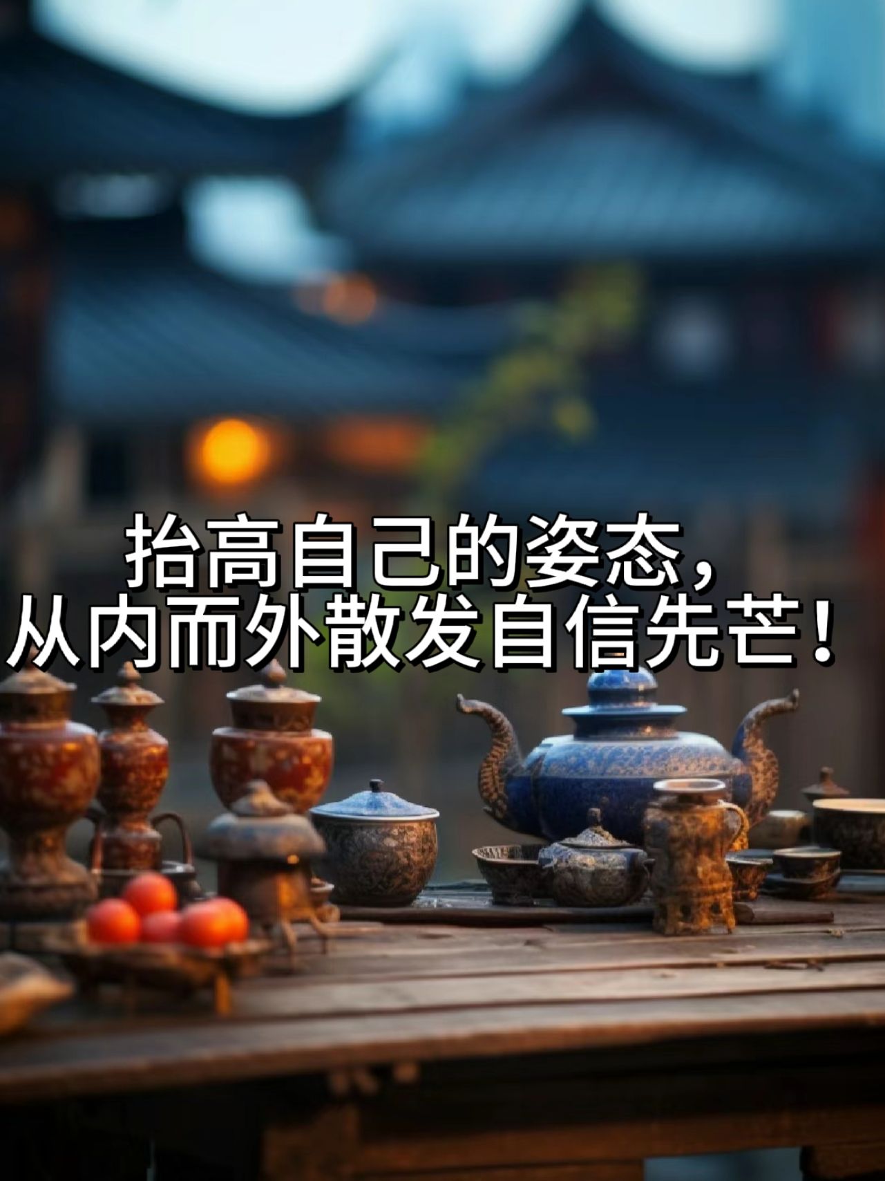 抬高自己的姿态从内而外散发自信光芒 向内求远离烂人烂事