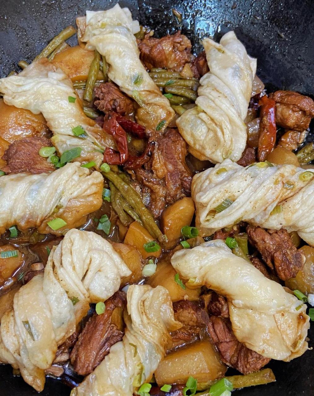 排骨炖豆角|东北一锅出