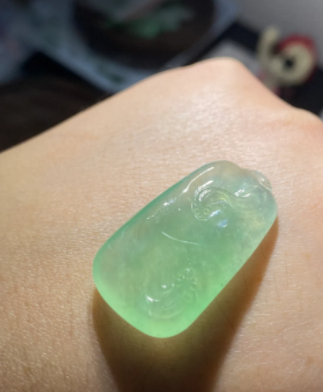 点击头像看直播##翡翠原石# 果然木纳出奇迹!