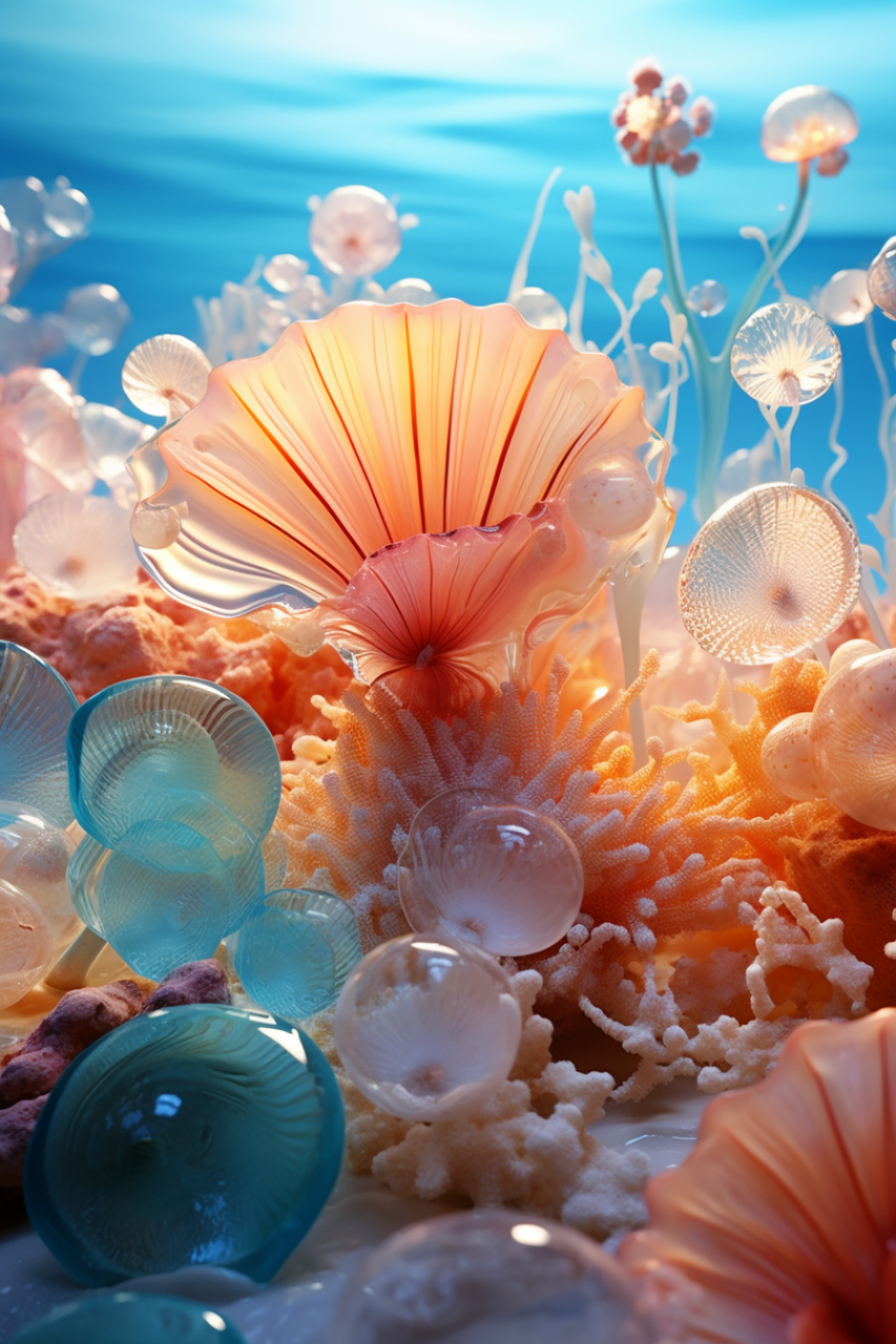 海底里那些美丽的贝壳