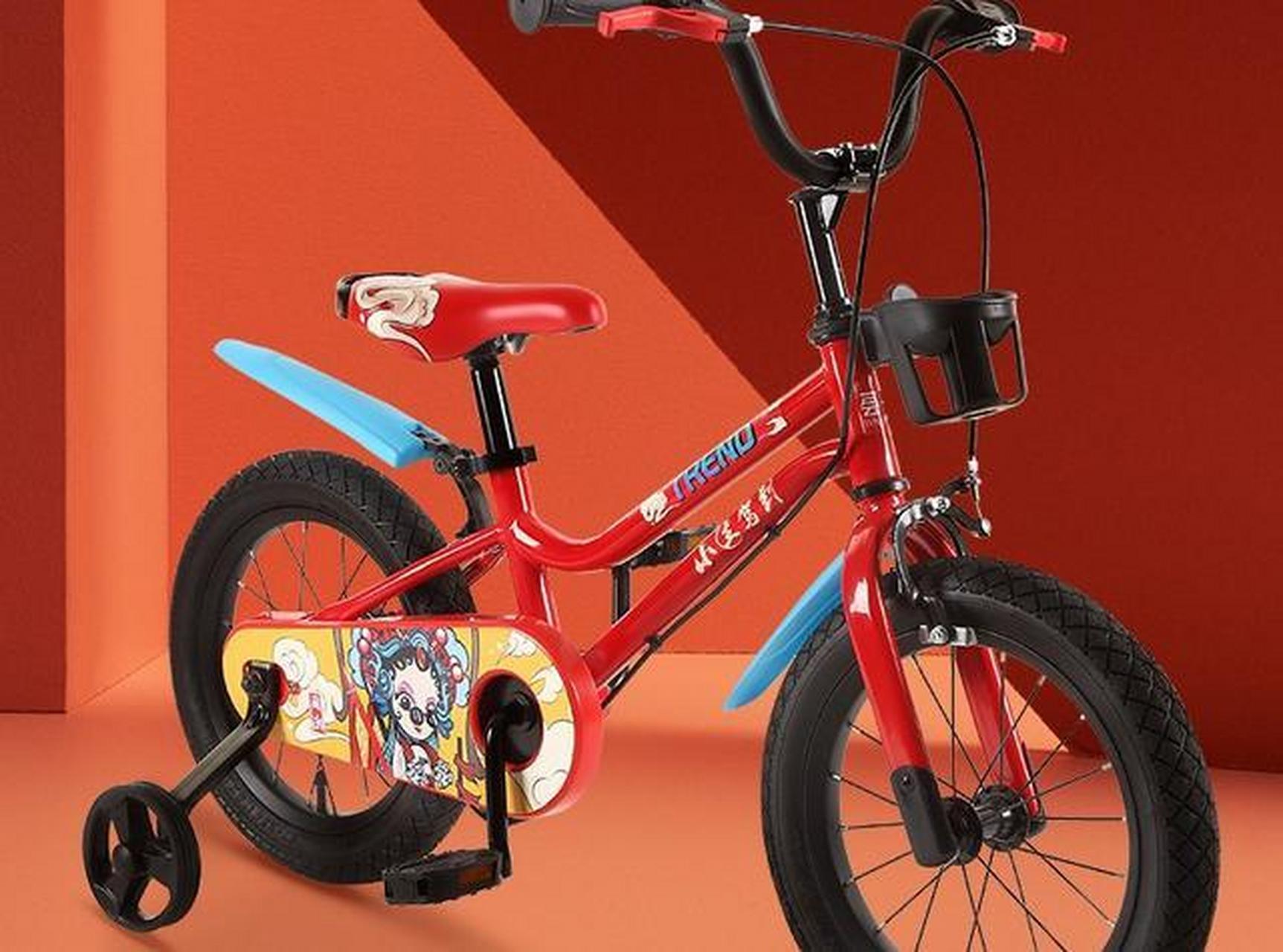 荟智whiz bebe的这款"狮"出名门系列将自行车与中国传统文化完美结合