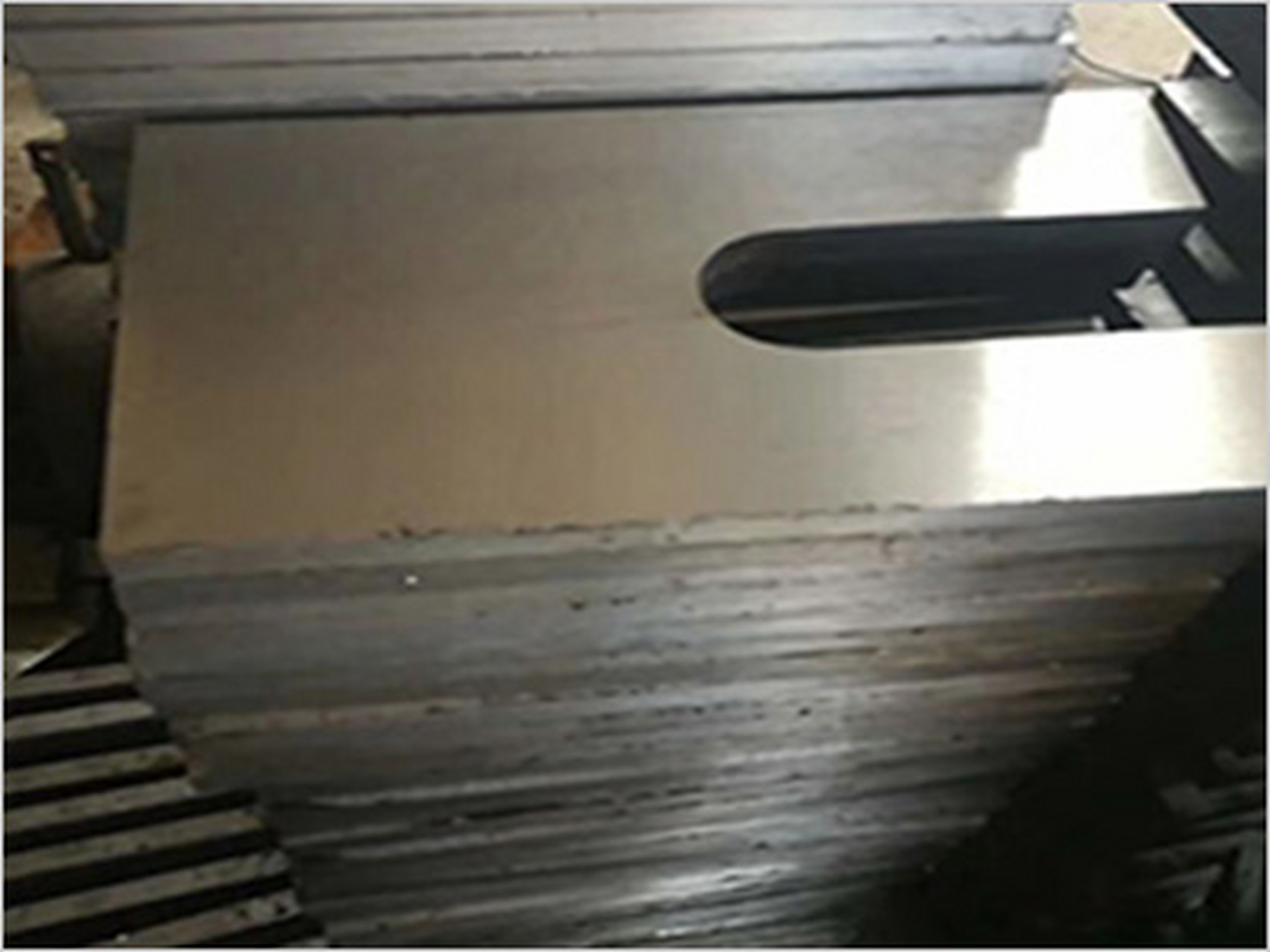 u型槽斜垫铁 汽轮机平垫铁 u型槽斜垫铁 q235斜铁 整垫铁 防震垫铁