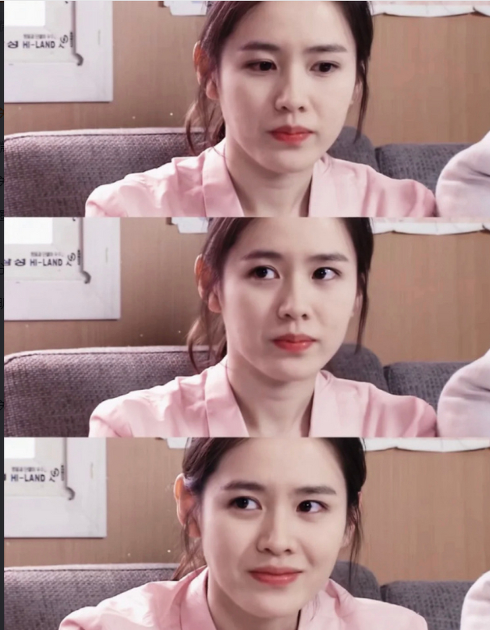 年轻时的孙艺珍,清纯小白花感好强,充满了又甜又纯的氛围感.