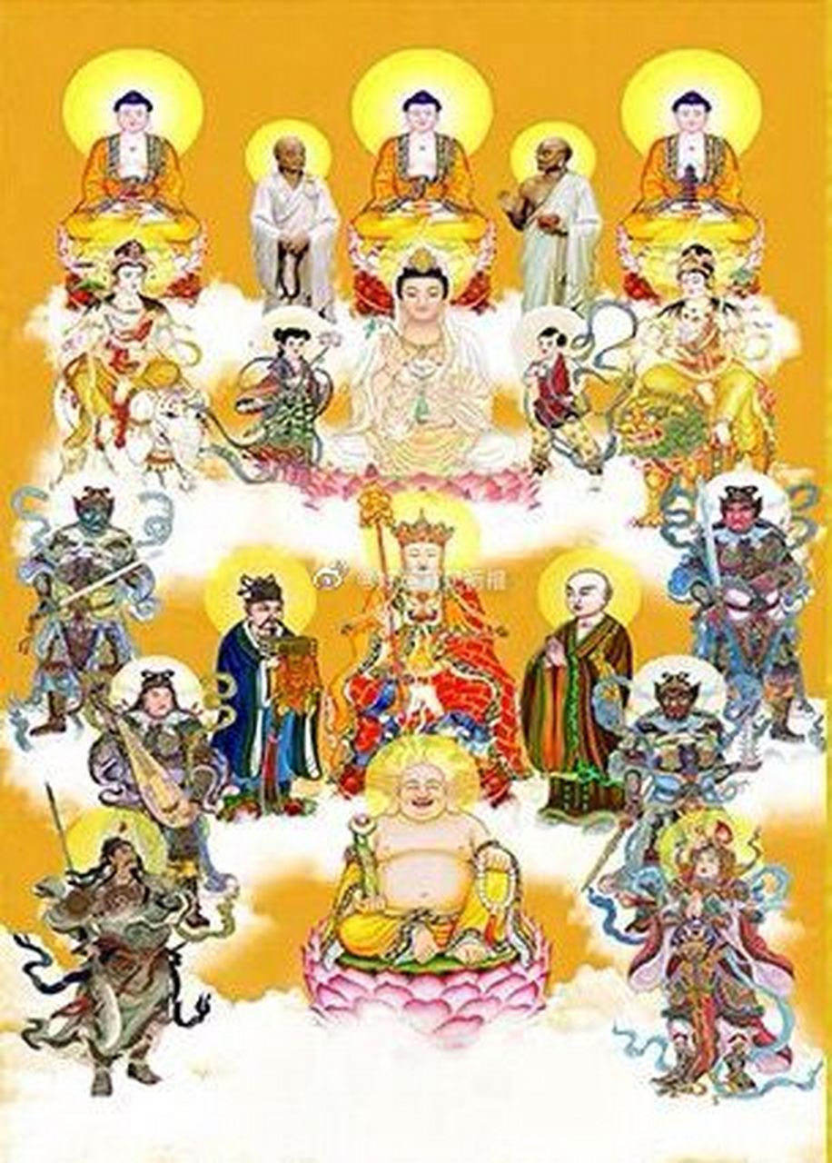 龙天善神,恒常拥卫,灾厄不侵,昼夜吉祥,好事常迎