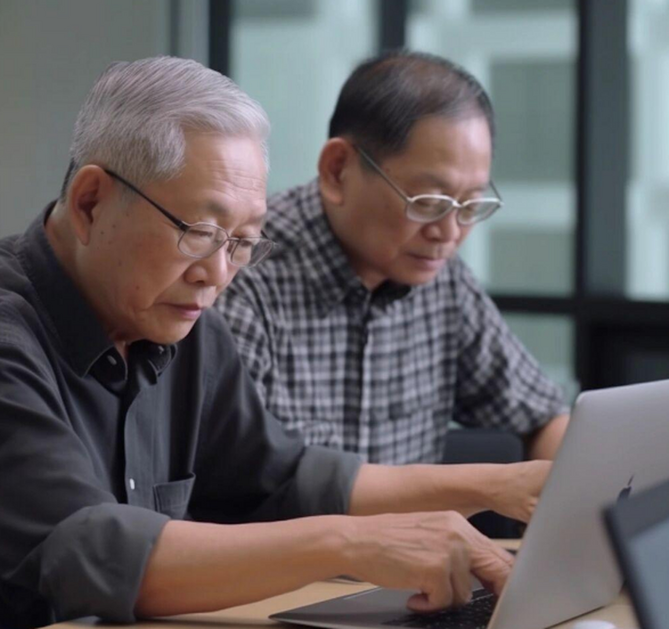 2064年几个程序猿正在加班写代码