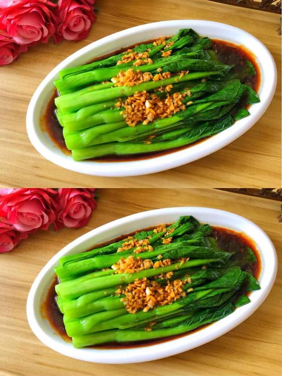 巨美味的蒜蓉菜心,脆嫩爽口又营养,别错过[照相机][照相机]今天给大家