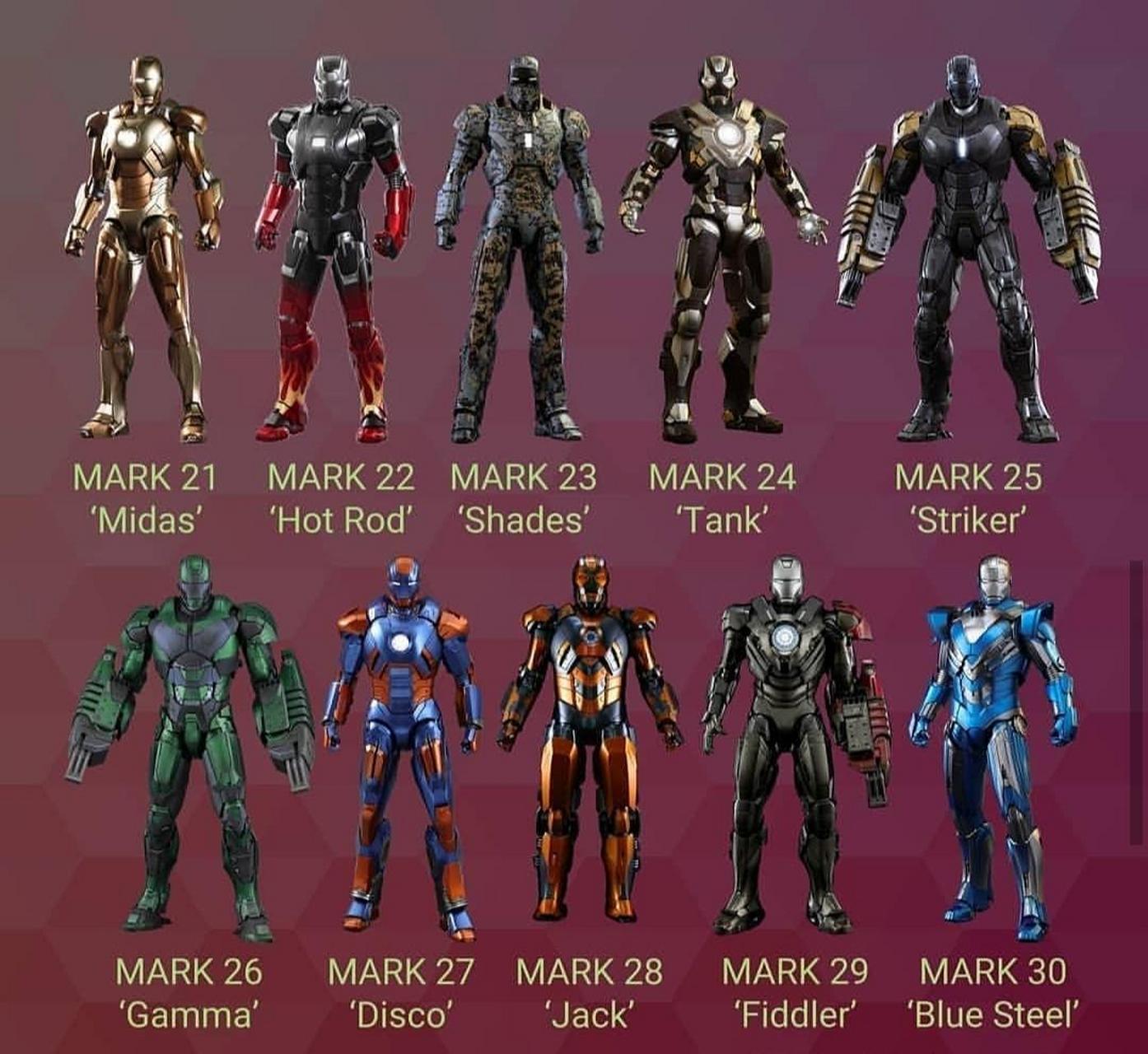 gif创作人# 钢铁侠战甲大全