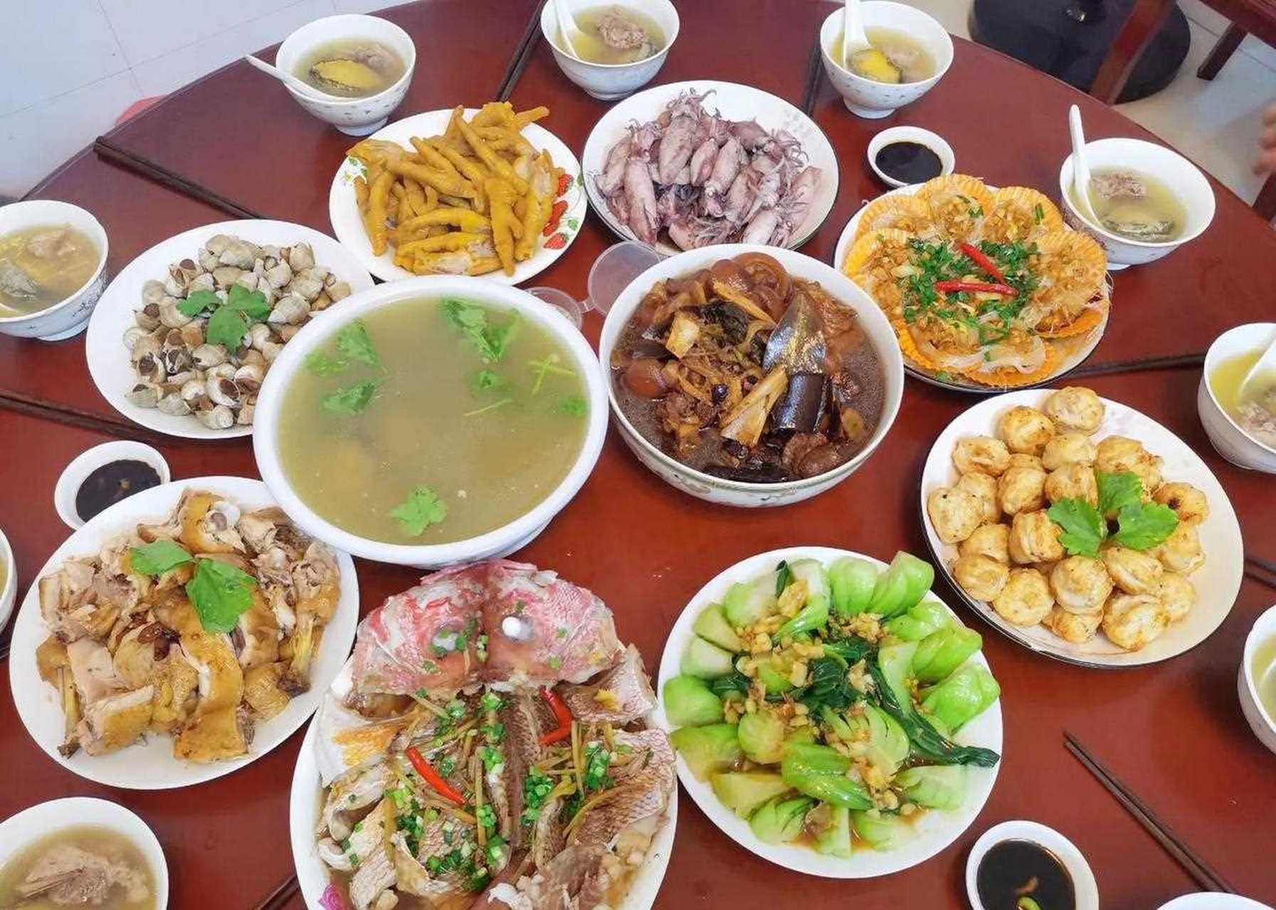 广东人在家请客,就这样做饭! 10道菜!真的是色香味俱全!