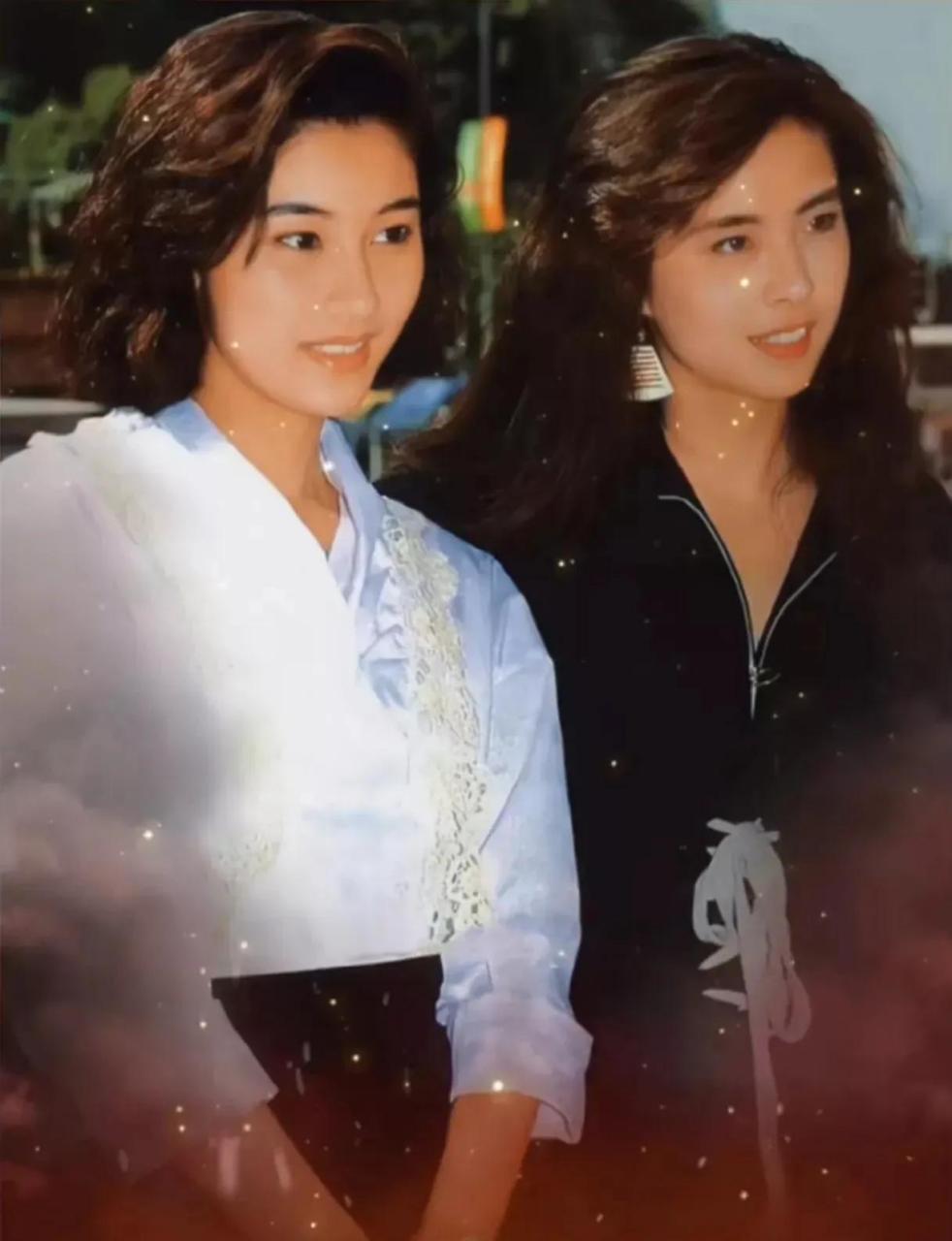 这张年轻时的李嘉欣和王祖贤的合照,真的是太惊艳了!