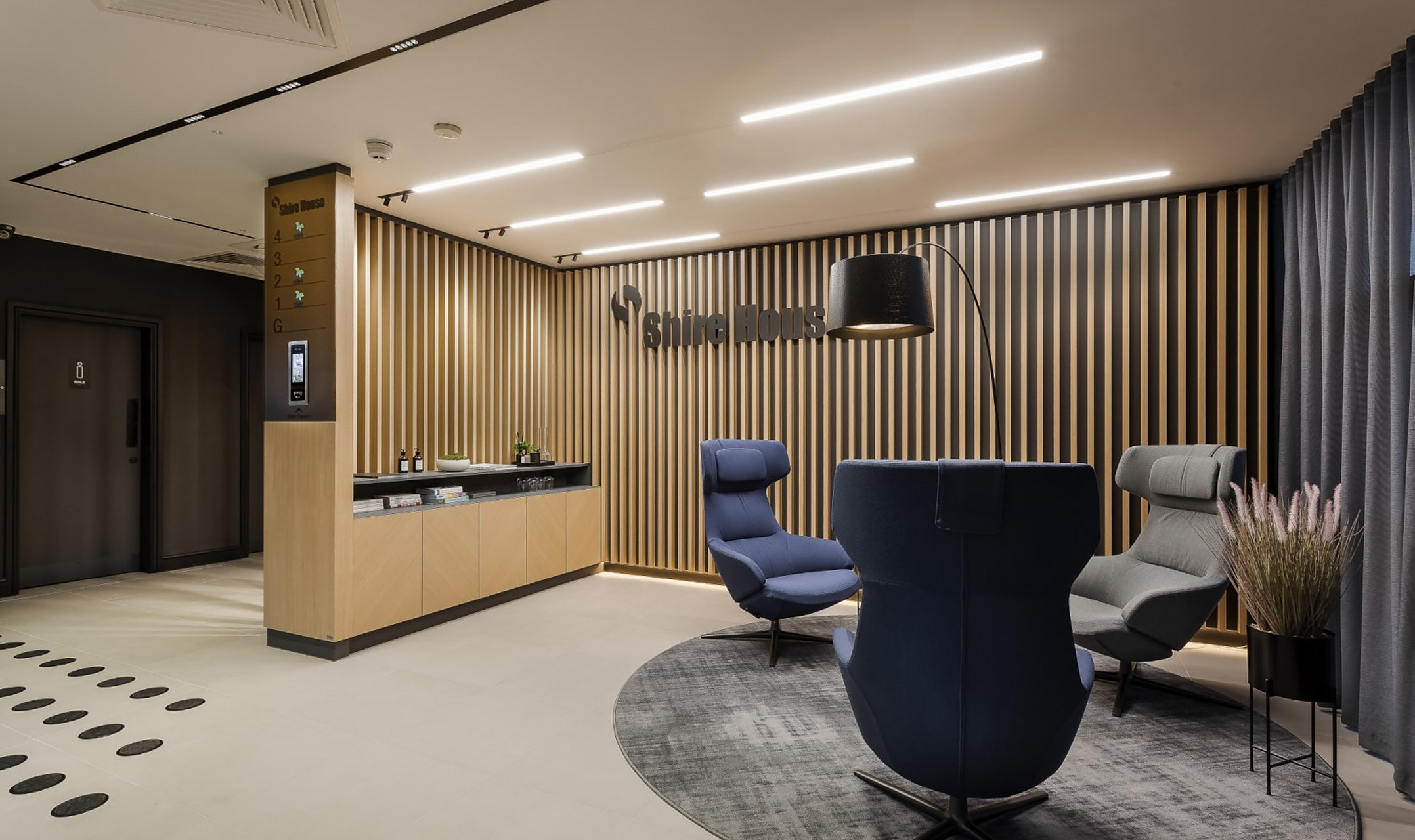 neko照明fusion linear系列在办公空间的应用场景,它的模块可以结合