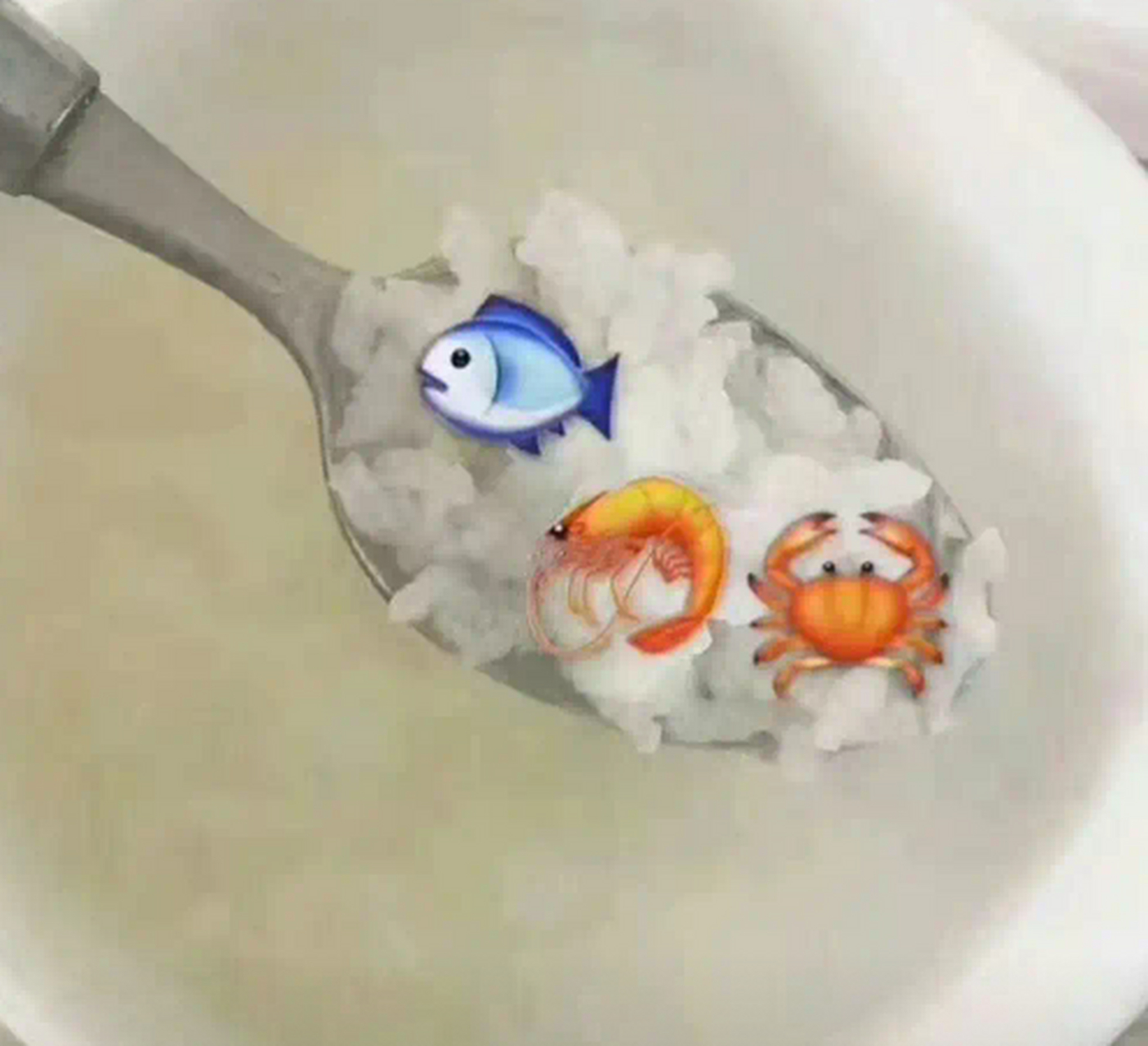 闺蜜跟我说她在和海鲜粥[捂脸]#搞笑