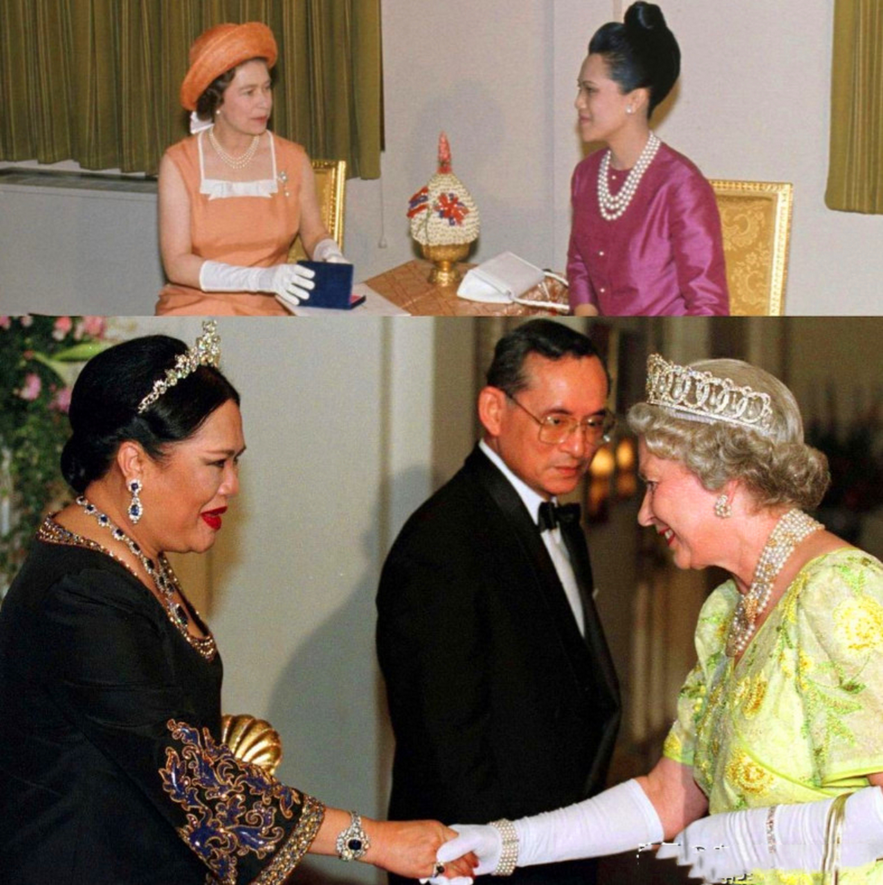 泰国拉玛九世88个妻子图片