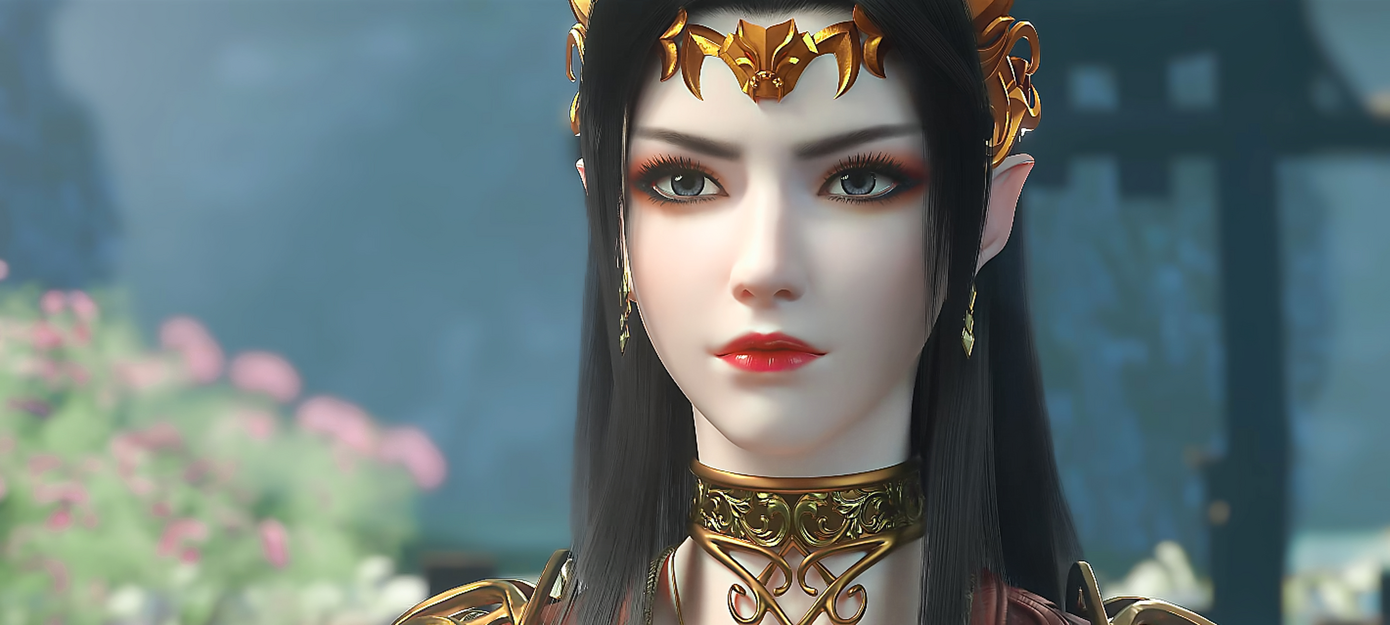 斗破苍穹:美杜莎女王/彩鳞高清壁纸 #斗破苍穹年番# #美杜莎女王