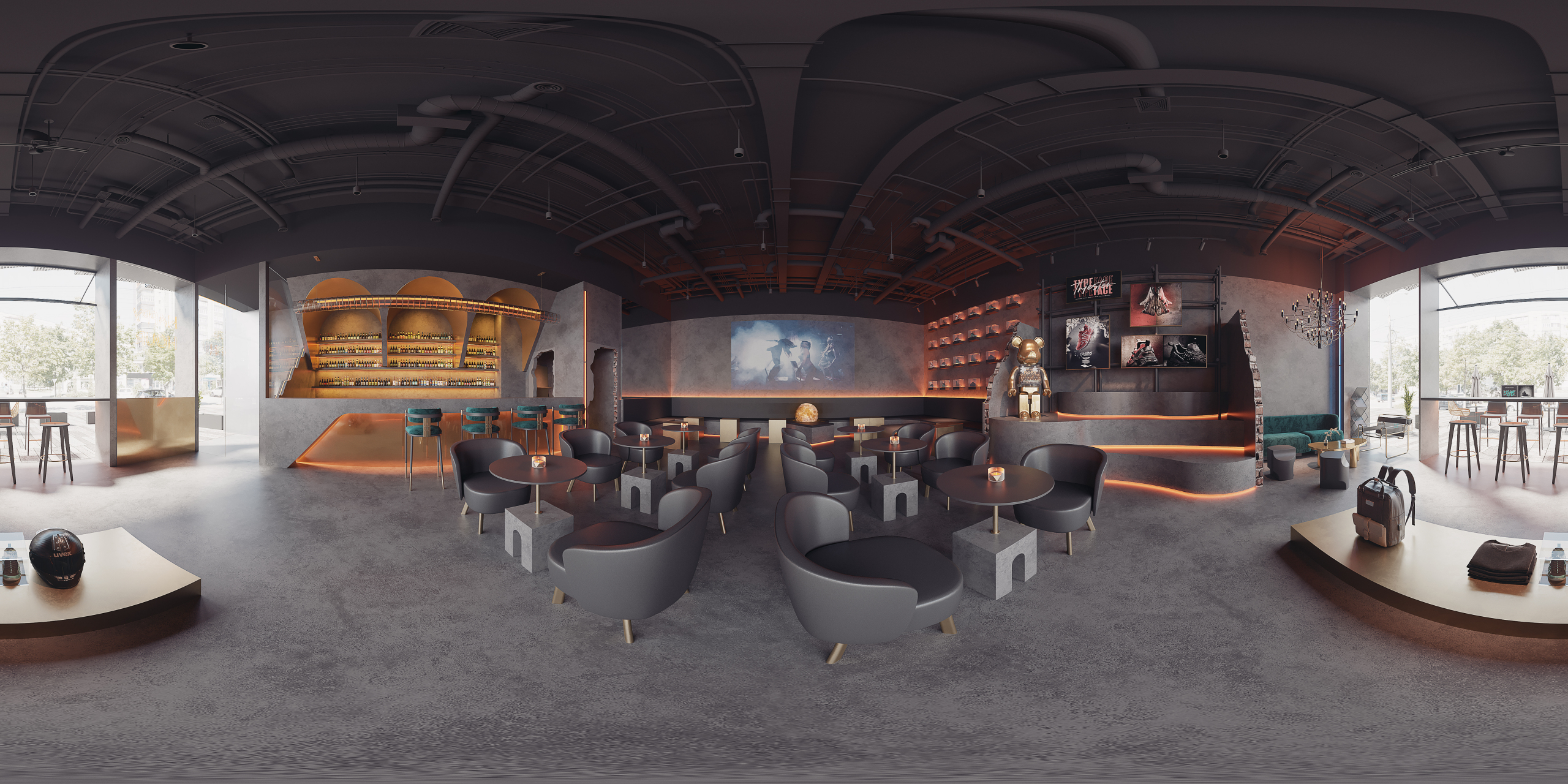 氛围感酒吧设计装修案例分享,酒吧装修中常见的风格有哪些?