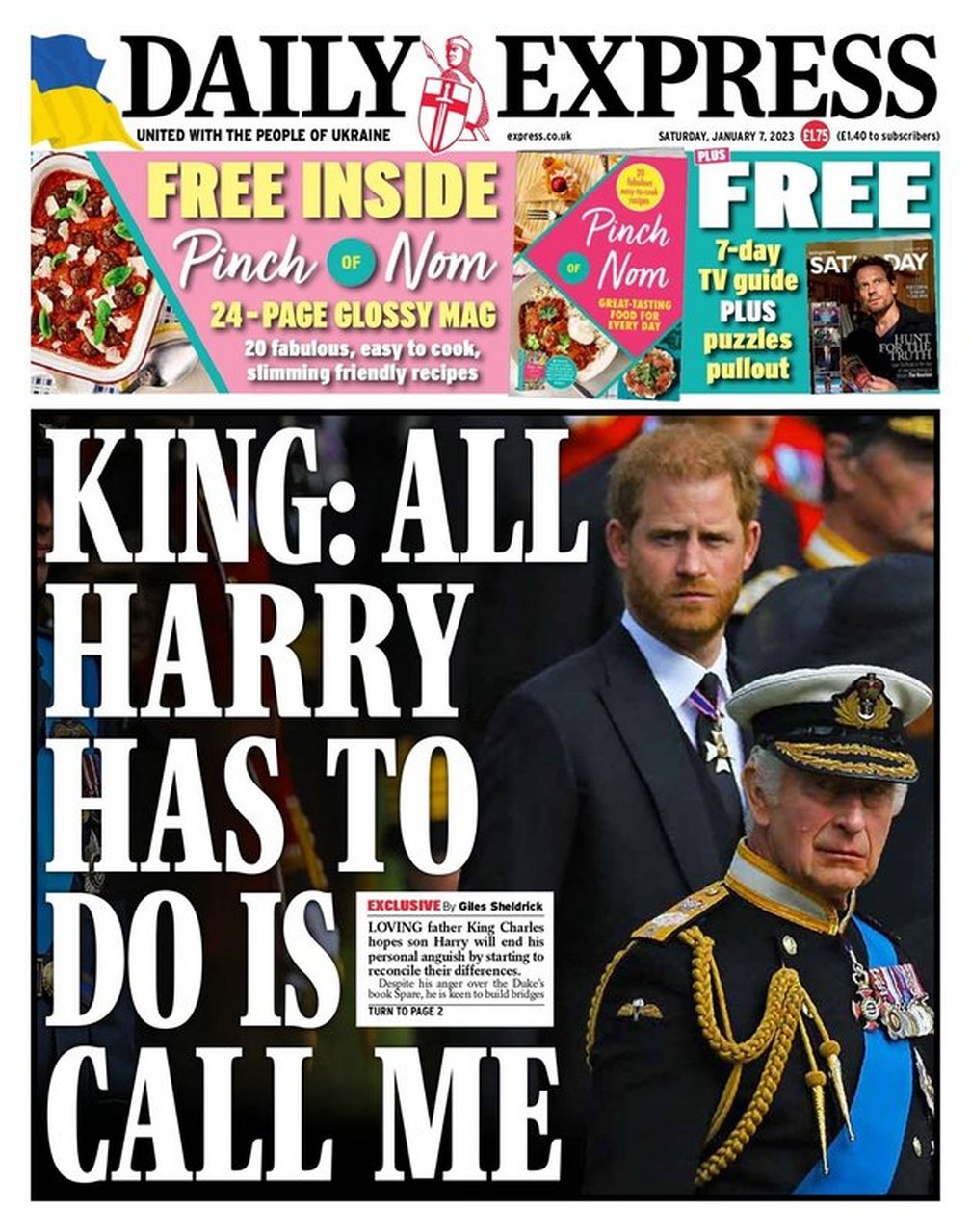 就在几周前,查尔斯国王自豪地在英国小报上透露,他已经拒绝了哈里王子