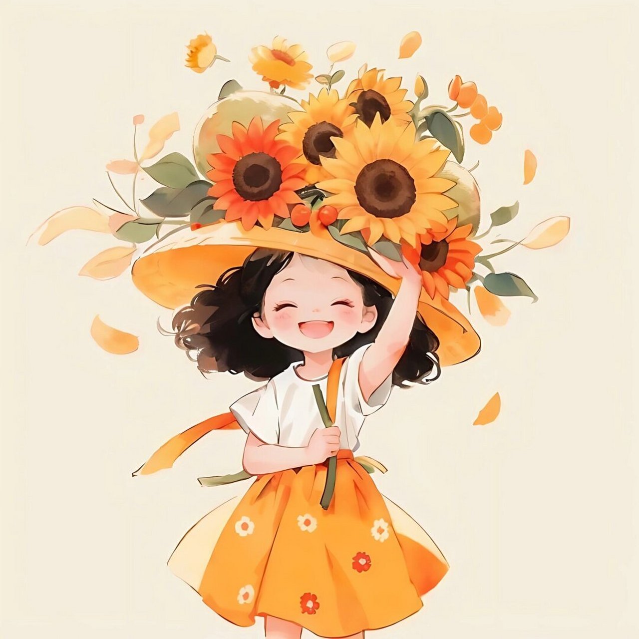 开怀大笑,我忍不住赞叹自己的魅力:"我真的好可爱哦!