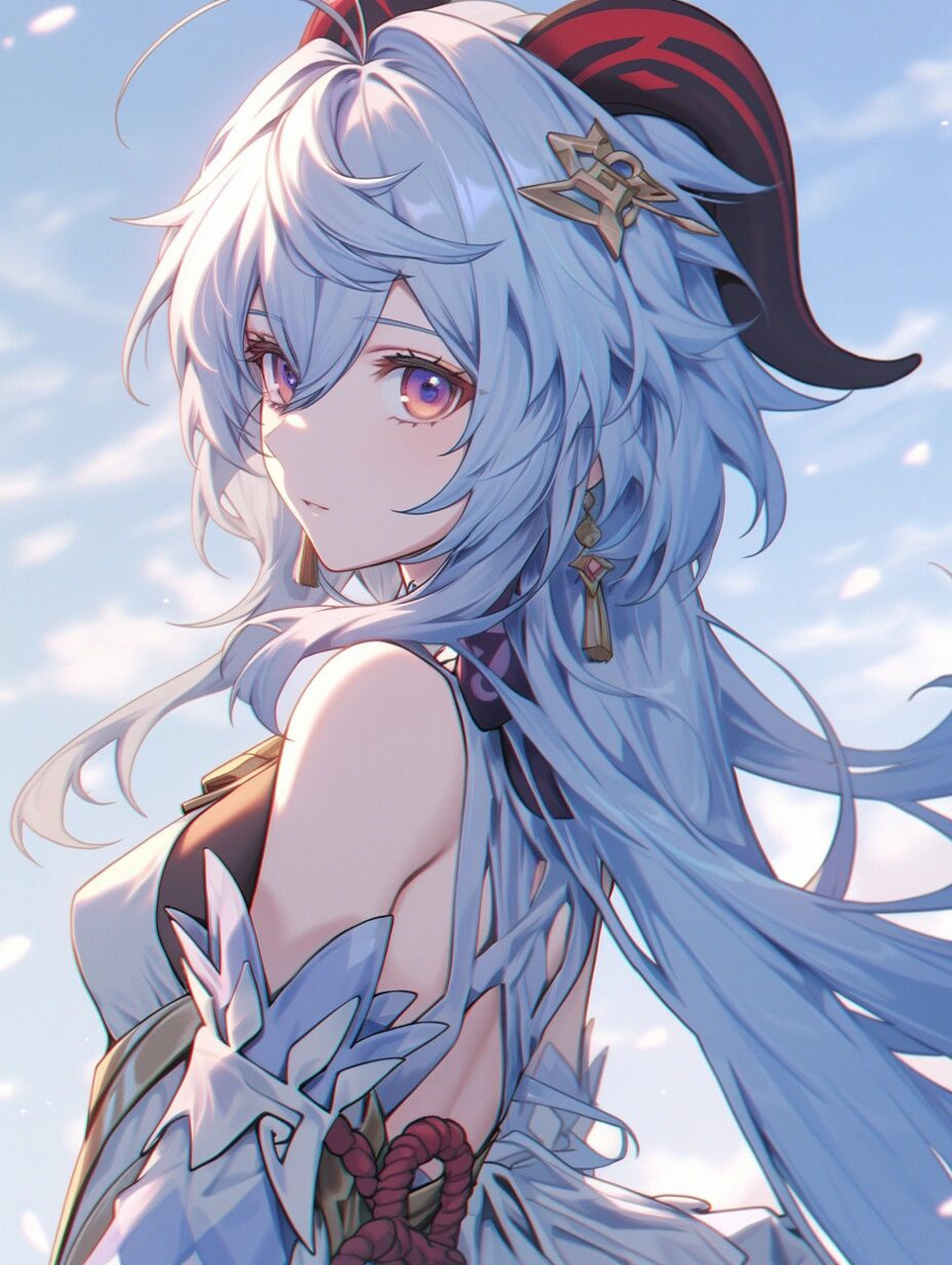 原神|甘雨  甘雨怎么能叫姐姐呢,明明是漂亮的麒麟妹妹