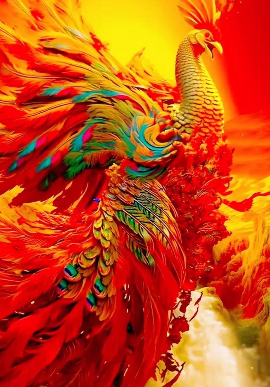 凤凰展翅,好运降临