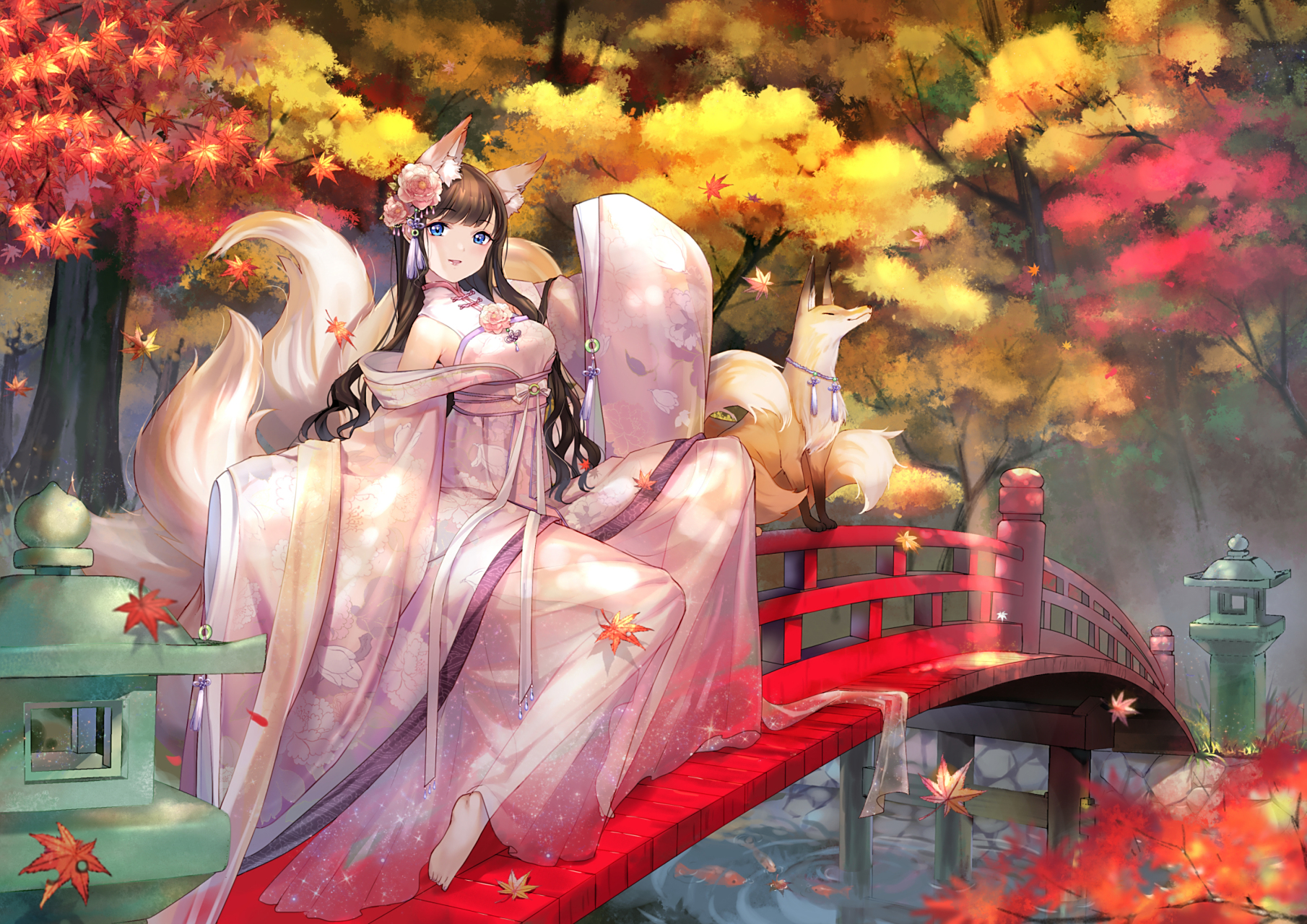 画师:ユキ桜 #奇迹暖暖# #心月狐