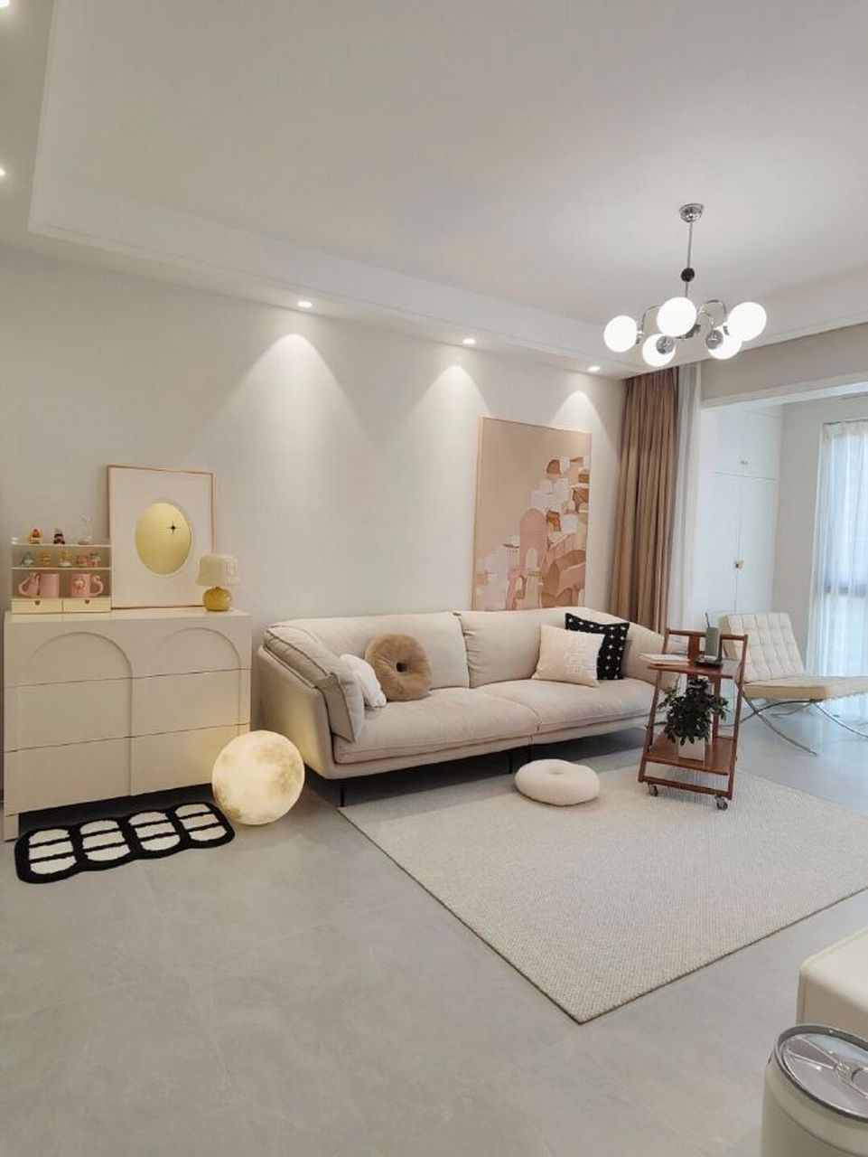 套内70平的小户型,三室一厅一卫 全屋的硬装 软装 电器,总共花费约17w