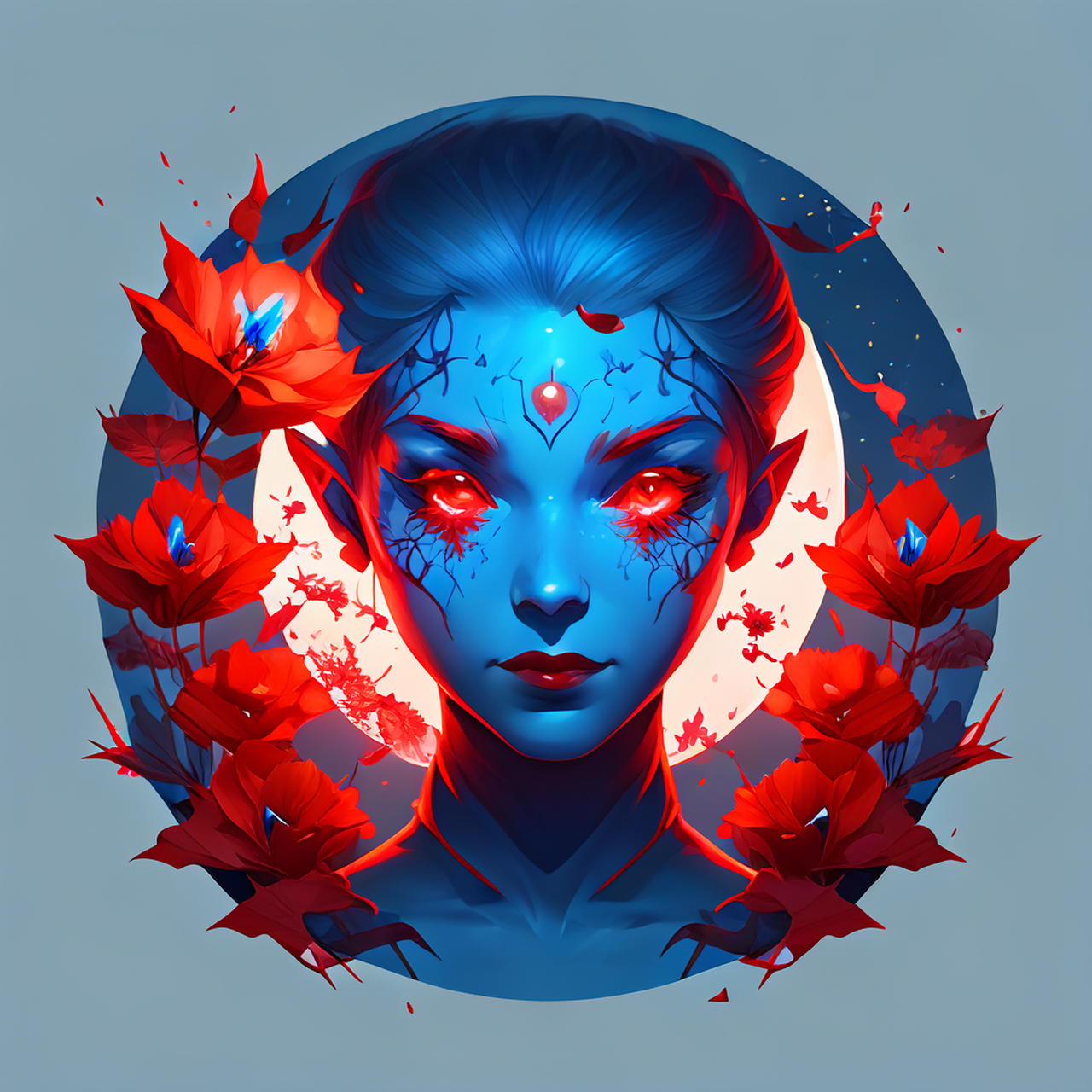 百度ai绘图黑科技#壁纸,微视图,古风绘画,中国风,描绘古诗词,古典美.