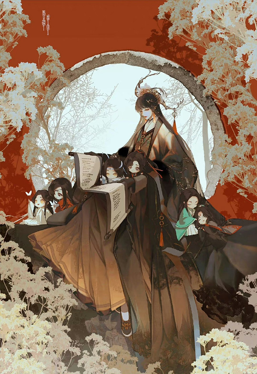 墨家三宝,我好爱这个太太的图 twi:irenrain107 676767