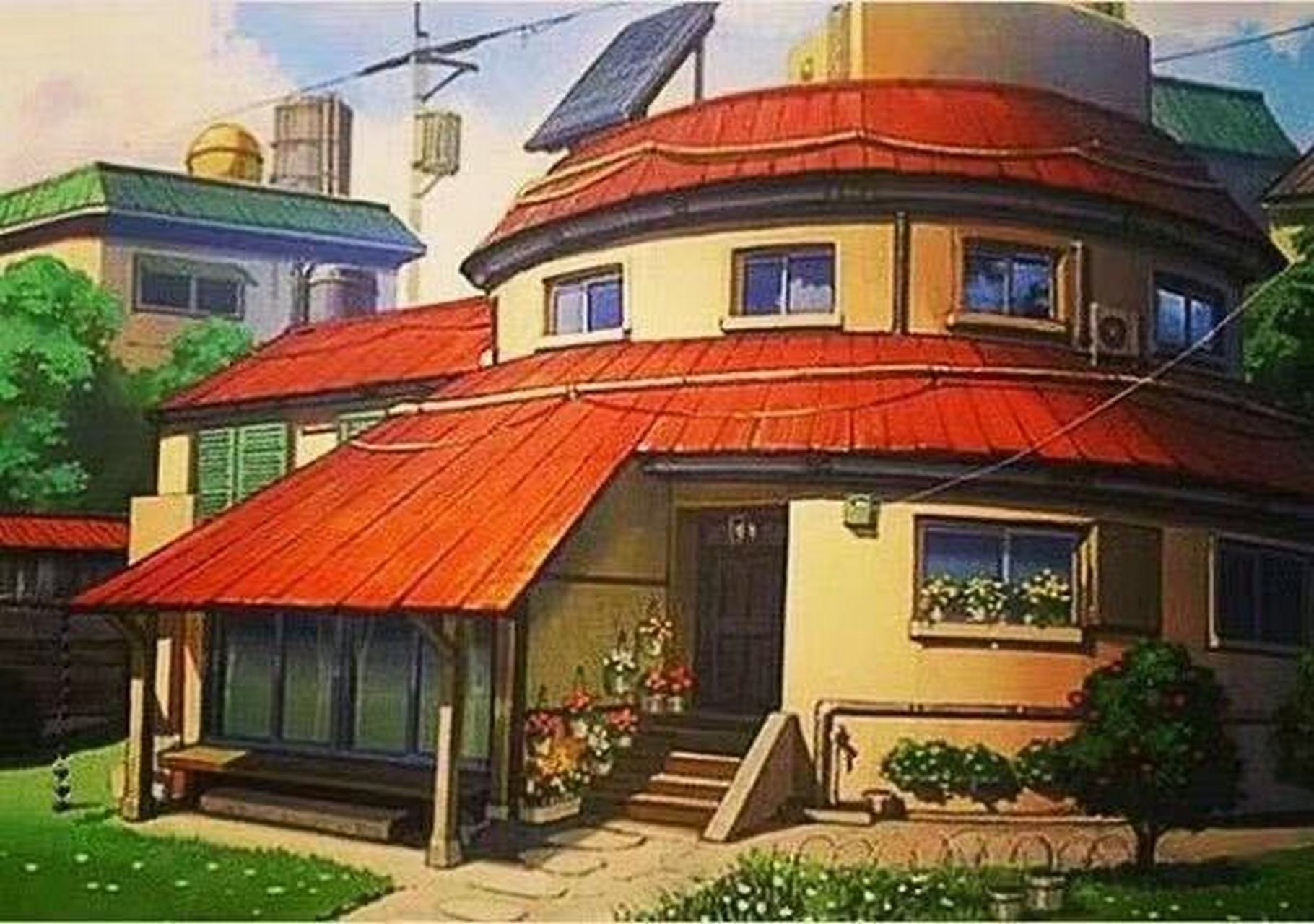 火影忍者#   《火影忍者》中鸣人的房子的现实版,住进火影的人