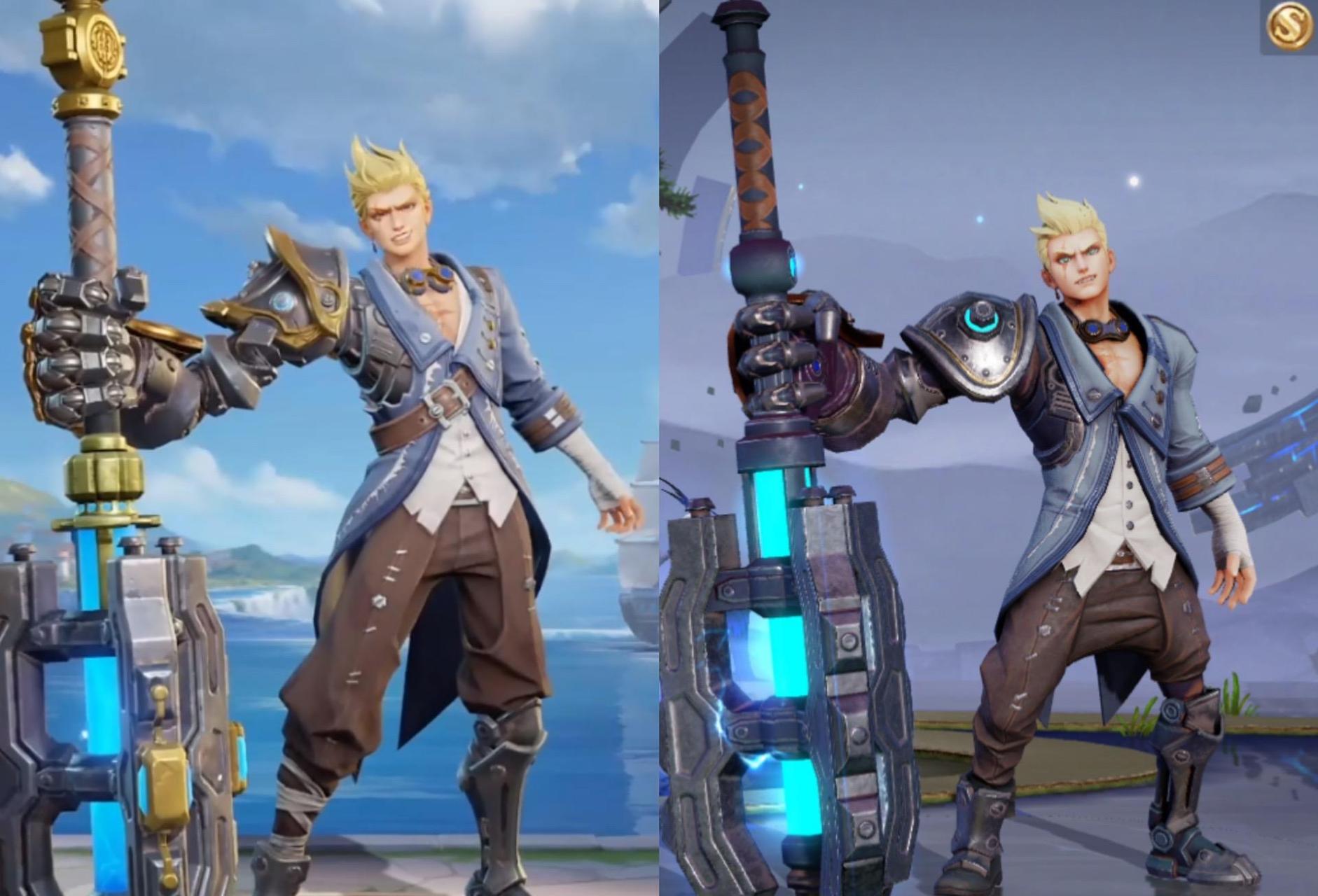 王者 原皮/命运角斗场/电玩高手/特工战影/御狮;五款局外建模翻新